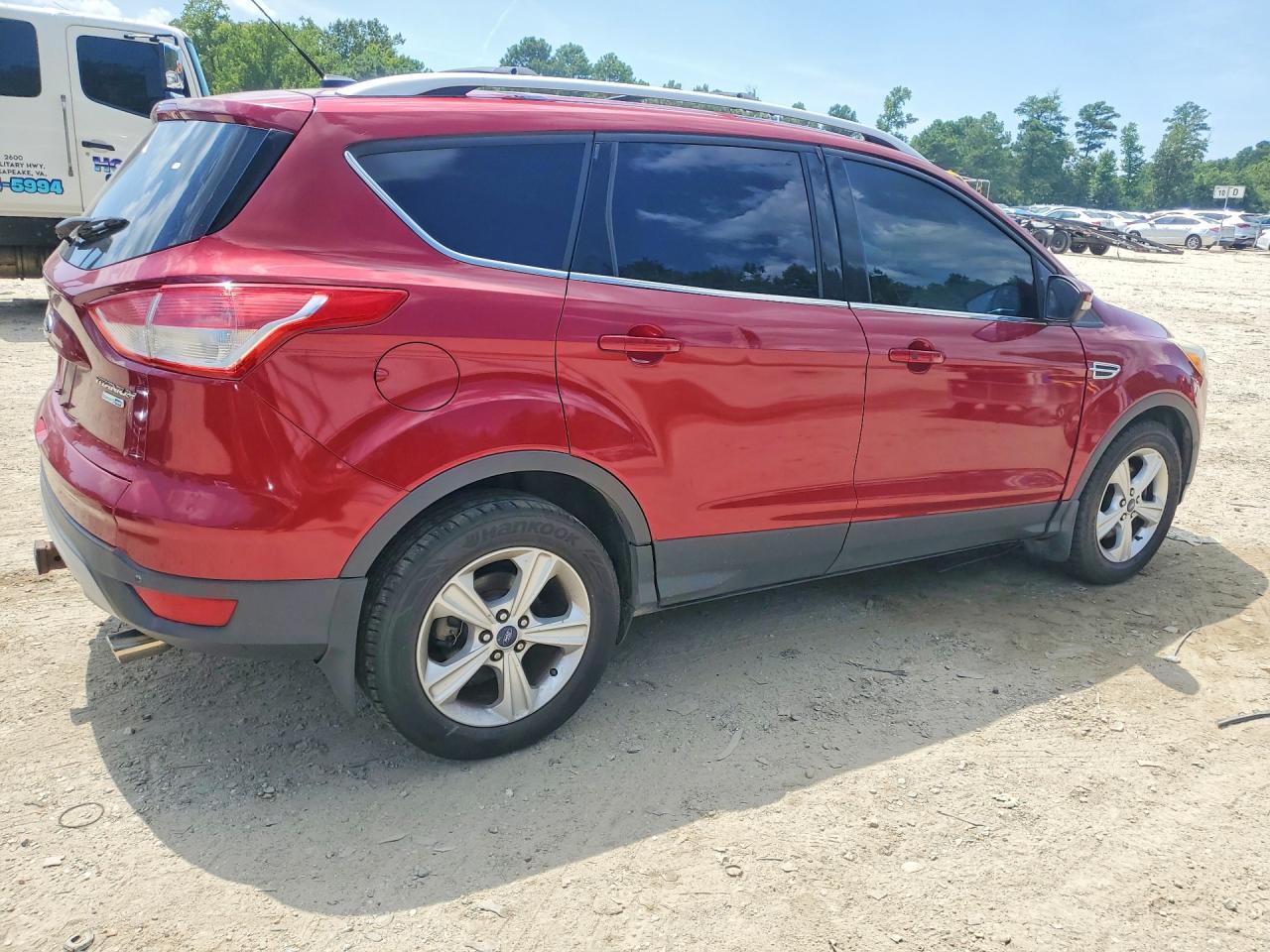2013 Ford Escape Titanium Red vin: 1FMCU9J97DUC43169