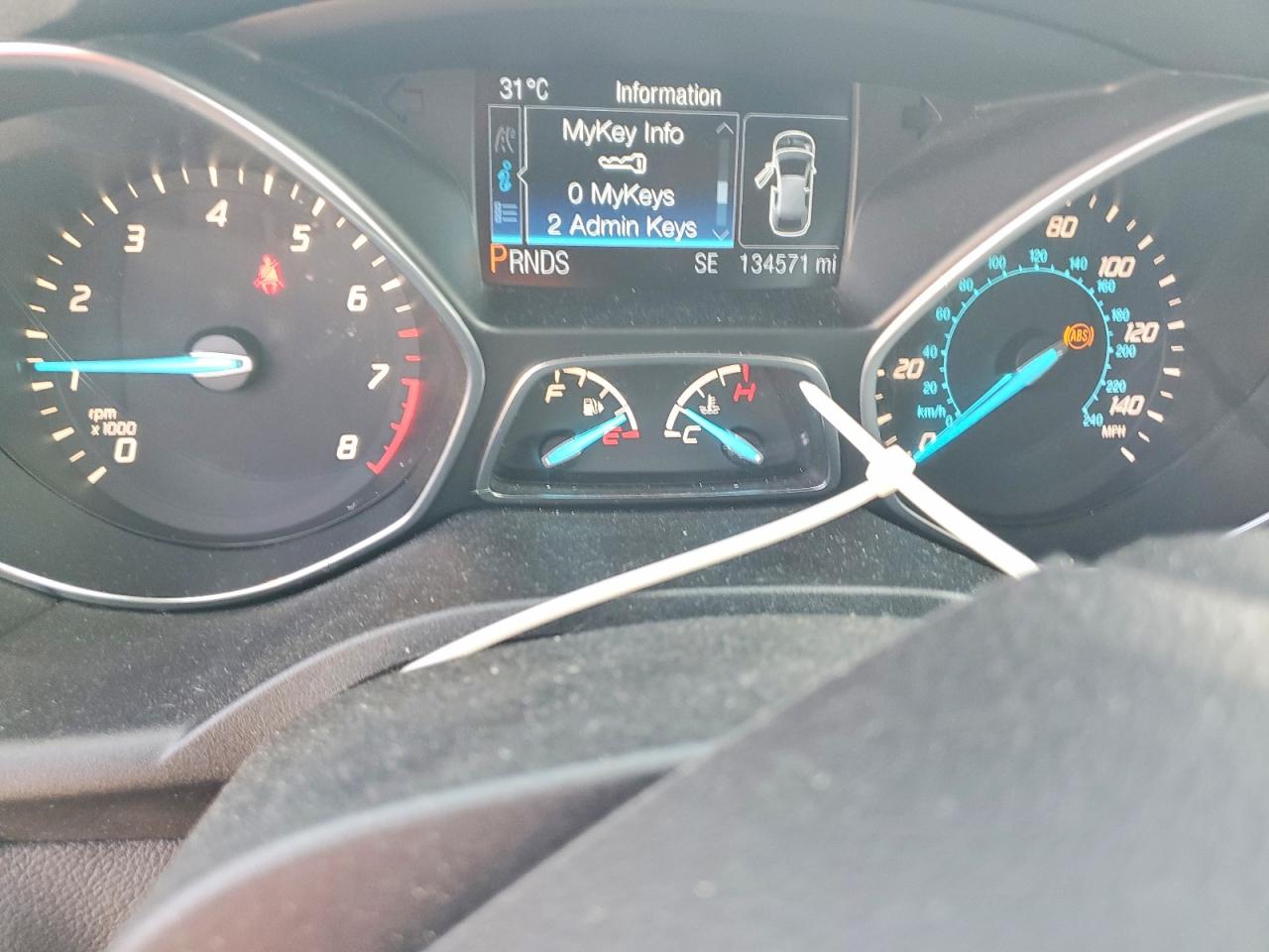 2014 Ford Escape Titanium Silver vin: 1FMCU9J97EUB75263