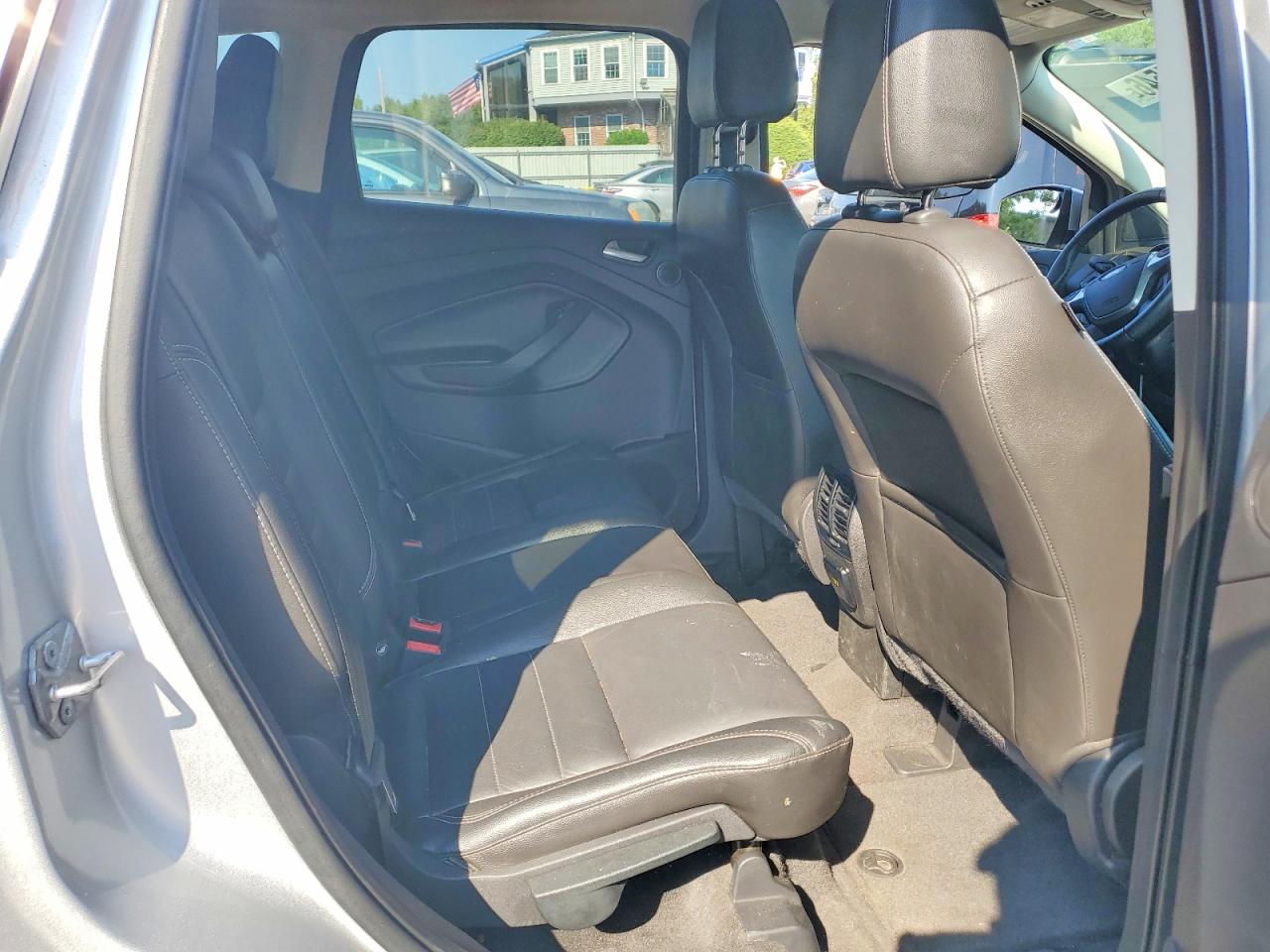 2014 Ford Escape Titanium Silver vin: 1FMCU9J97EUB75263