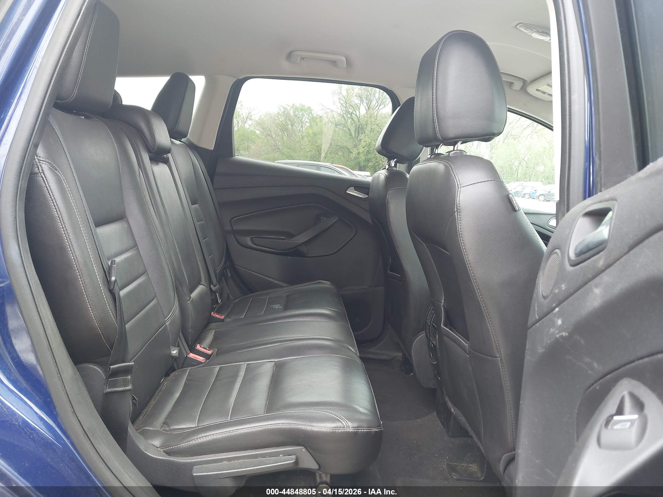 2014 Ford Escape Titanium Blue vin: 1FMCU9J97EUC59678