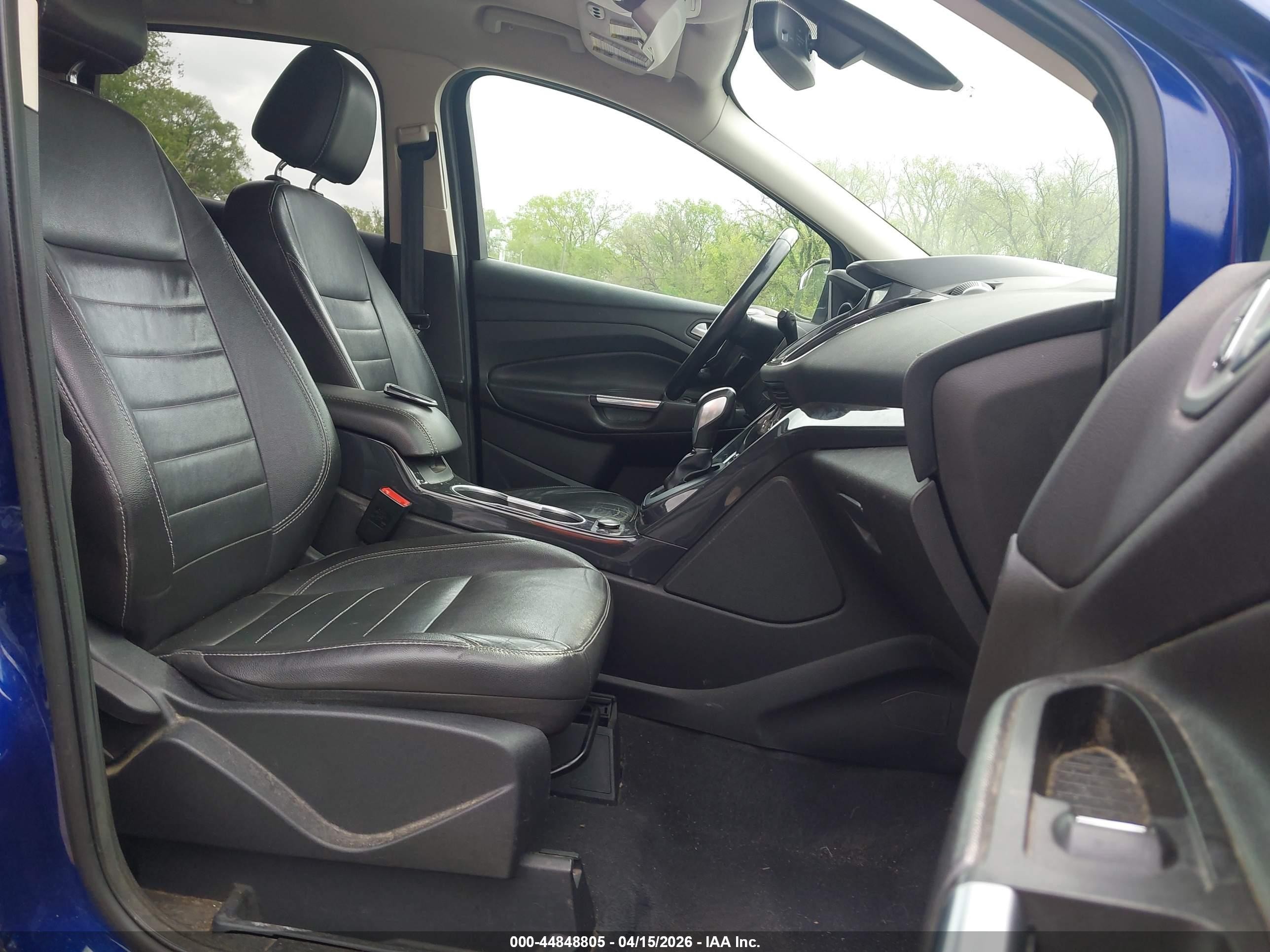 2014 Ford Escape Titanium Blue vin: 1FMCU9J97EUC59678