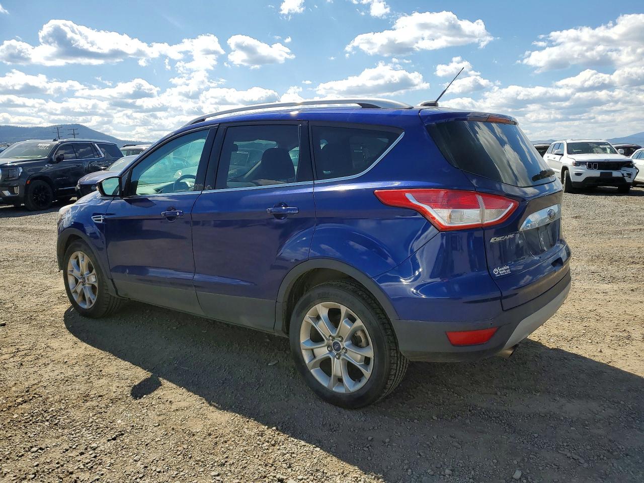 2014 Ford Escape Titanium Blue vin: 1FMCU9J97EUC67361
