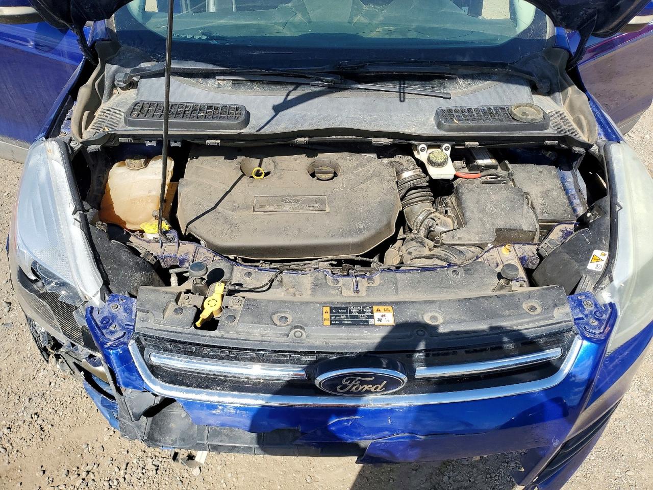 2014 Ford Escape Titanium Blue vin: 1FMCU9J97EUC67361