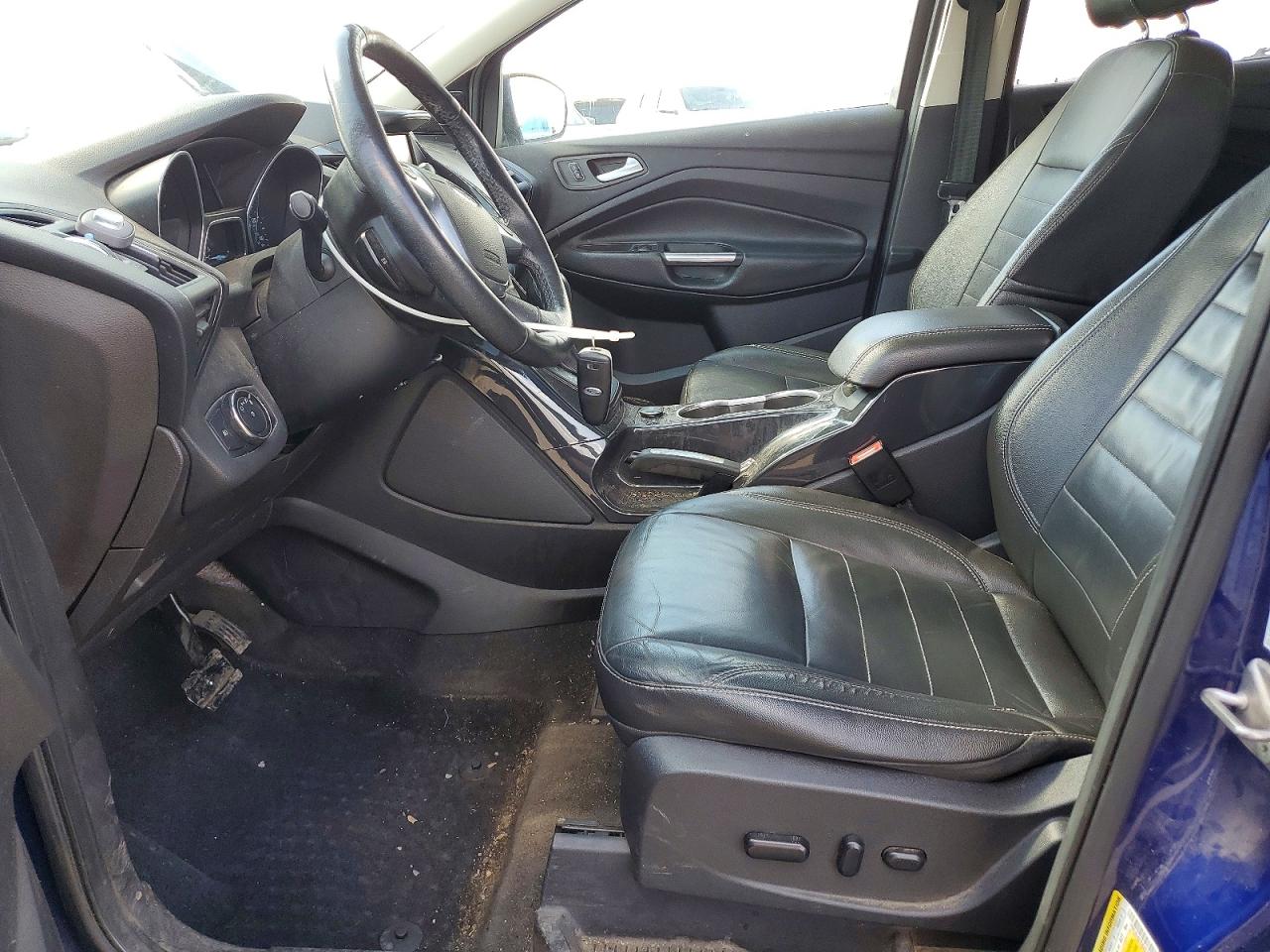 2014 Ford Escape Titanium Blue vin: 1FMCU9J97EUC67361