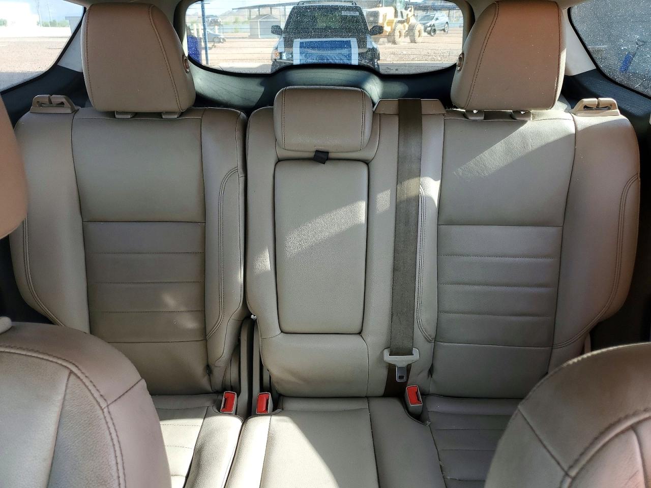 2014 Ford Escape Titanium White vin: 1FMCU9J97EUD62681