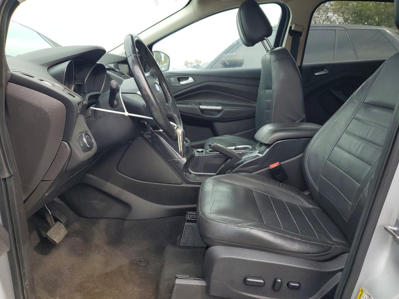 2014 Ford Escape Titanium Silver vin: 1FMCU9J97EUD94174