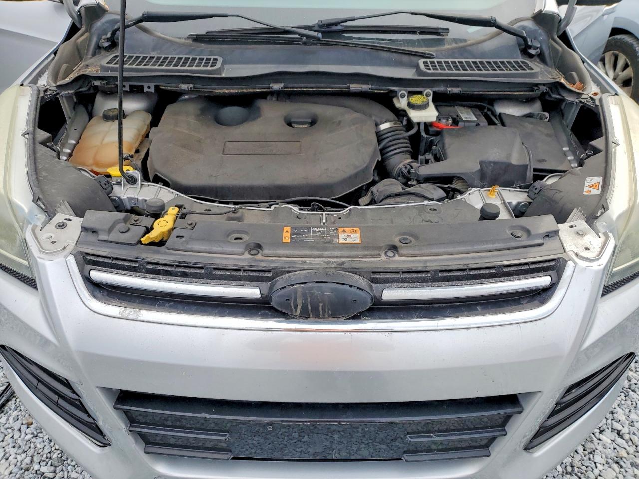 2014 Ford Escape Titanium Silver vin: 1FMCU9J97EUD94174