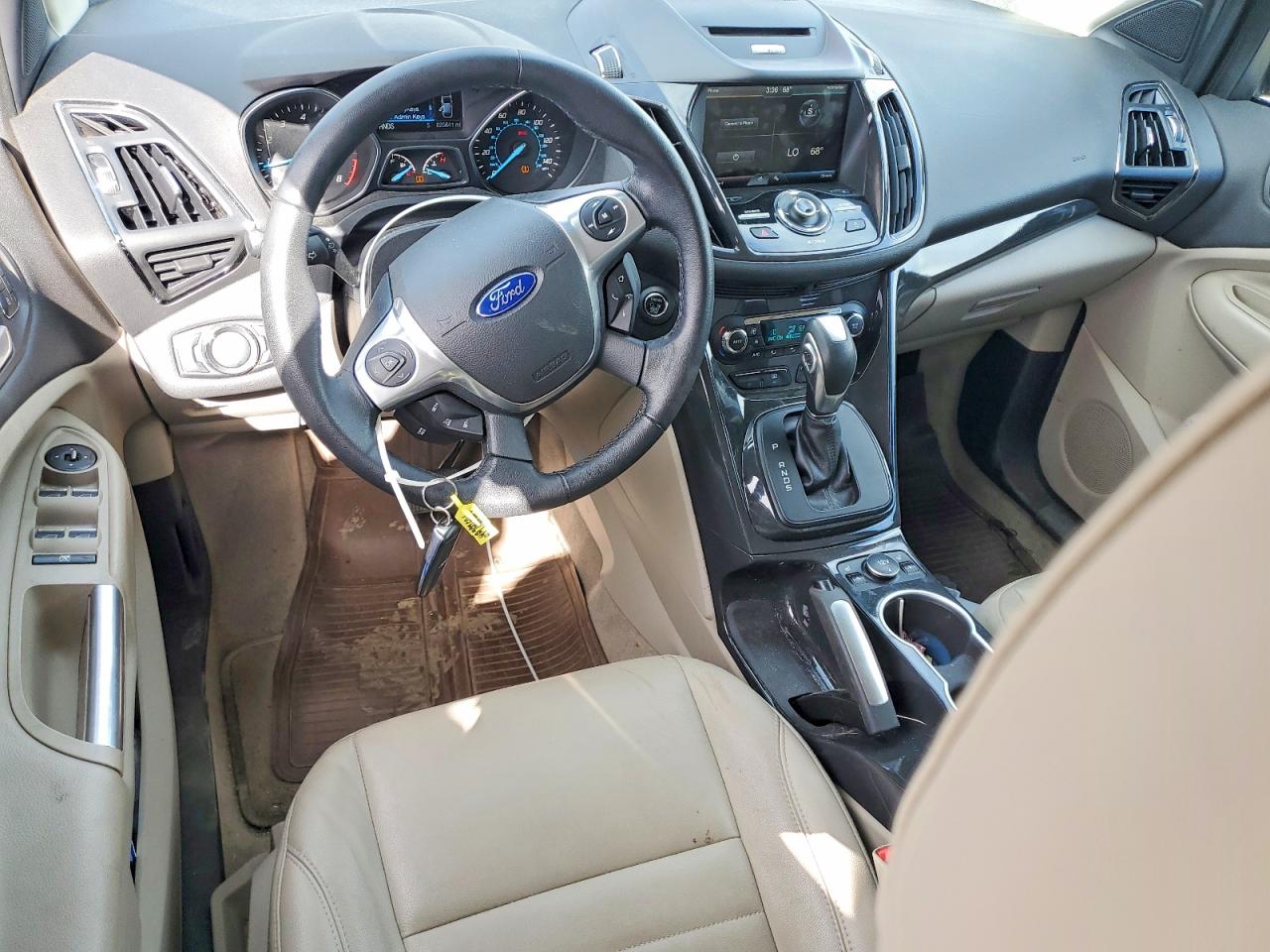 2014 Ford Escape Titanium Красный vin: 1FMCU9J97EUD94398