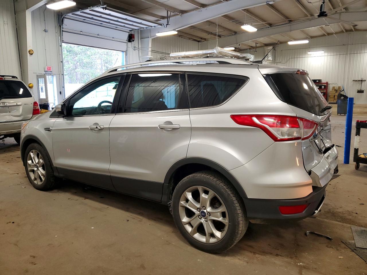 2015 Ford Escape Titanium Silver vin: 1FMCU9J97FUA01940