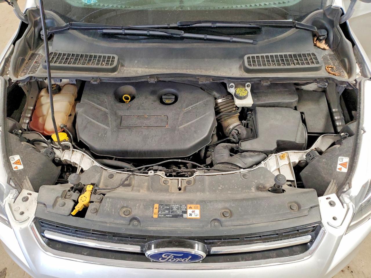 2015 Ford Escape Titanium Silver vin: 1FMCU9J97FUA01940