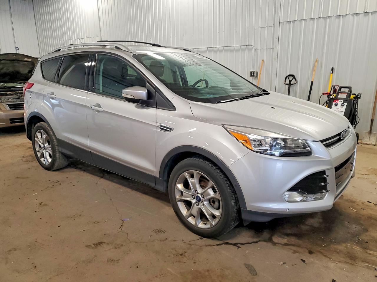 2015 Ford Escape Titanium Silver vin: 1FMCU9J97FUA01940