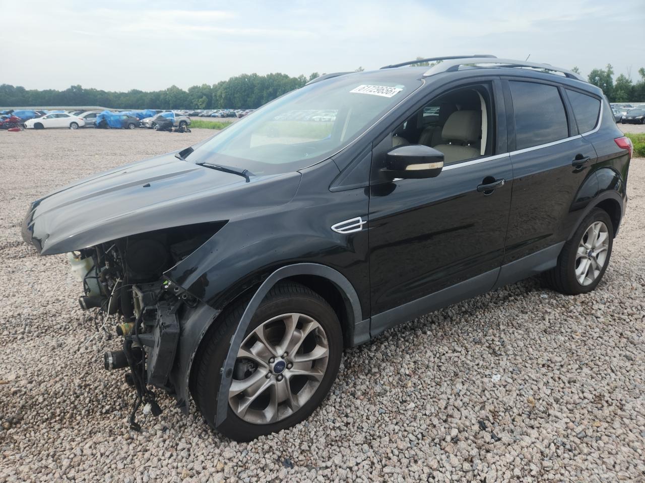 2015 Ford Escape Titanium Black vin: 1FMCU9J97FUB16232
