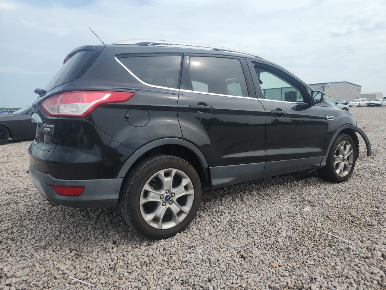 2015 Ford Escape Titanium Black vin: 1FMCU9J97FUB16232