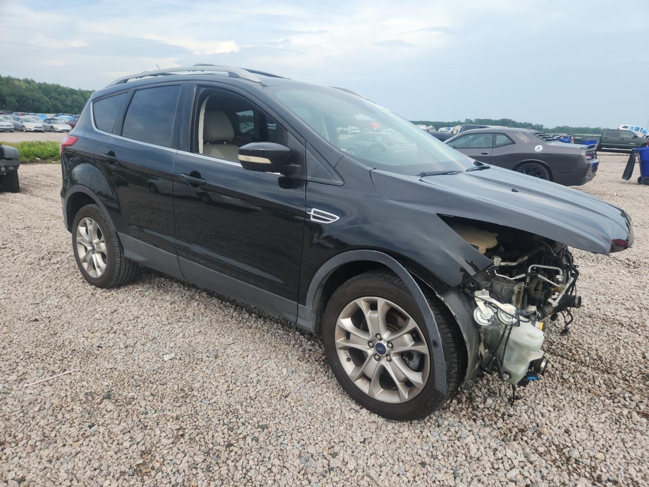 2015 Ford Escape Titanium Black vin: 1FMCU9J97FUB16232