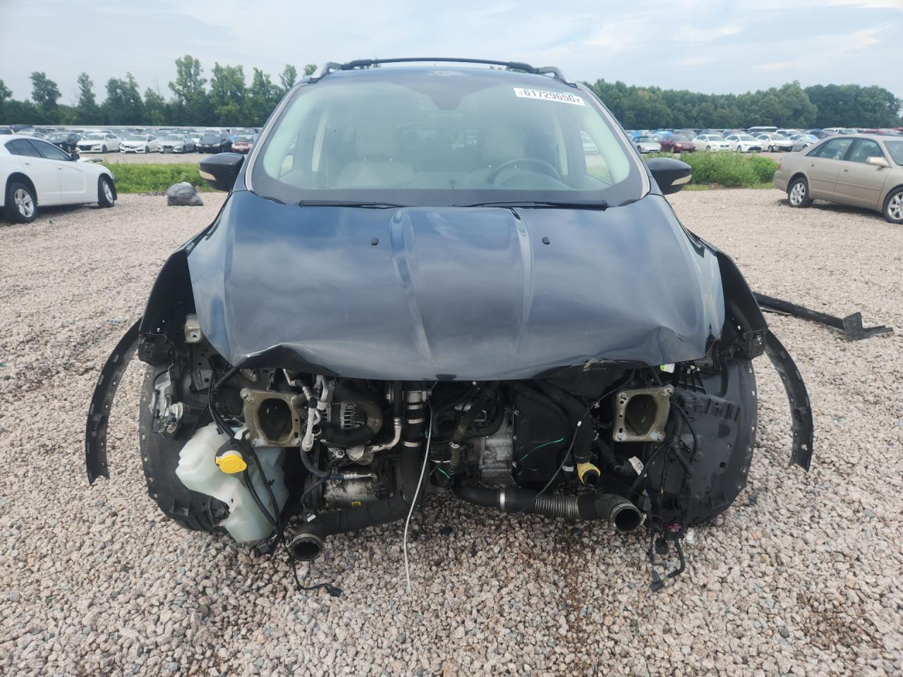 2015 Ford Escape Titanium Black vin: 1FMCU9J97FUB16232