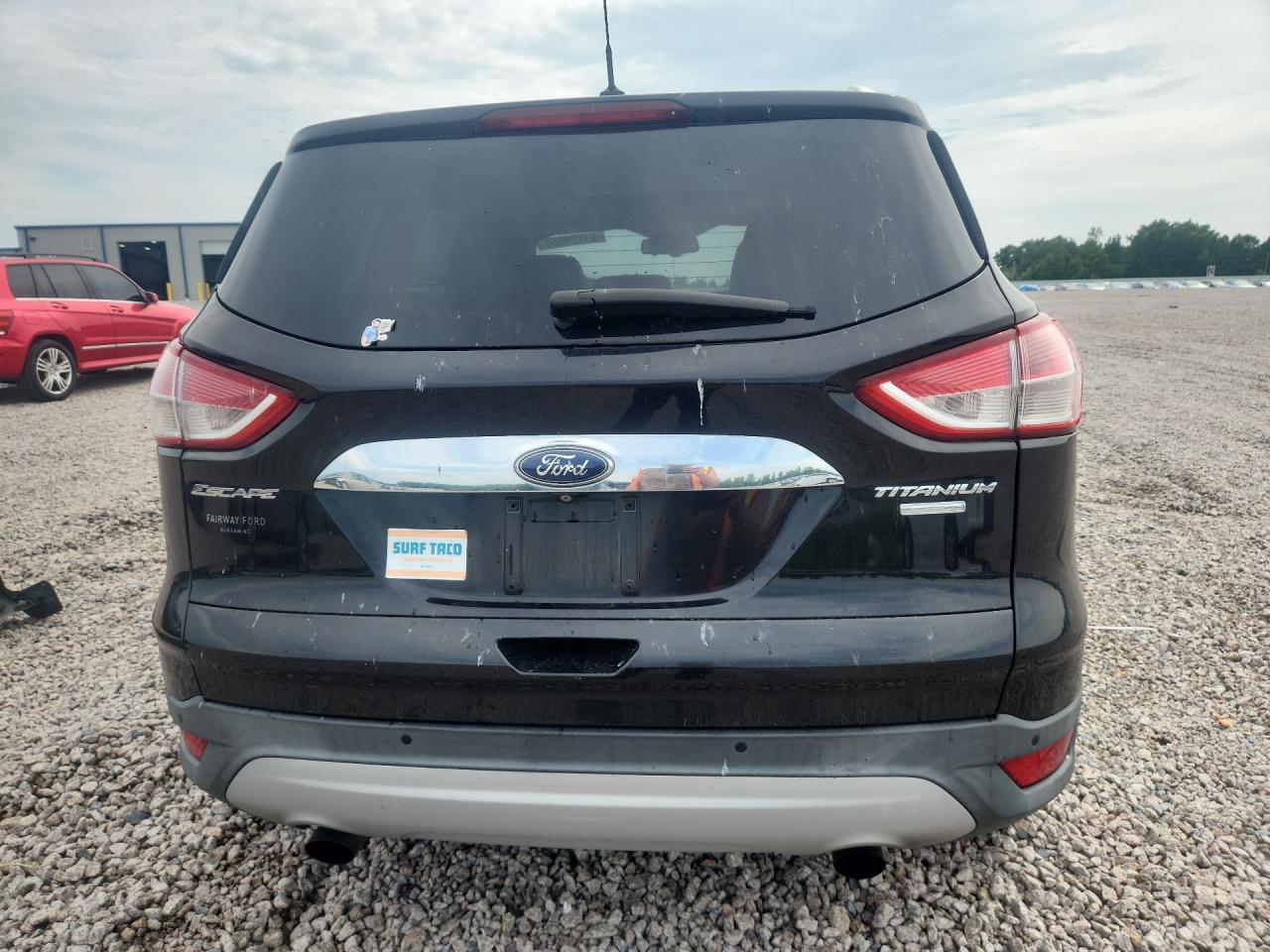 2015 Ford Escape Titanium Black vin: 1FMCU9J97FUB16232