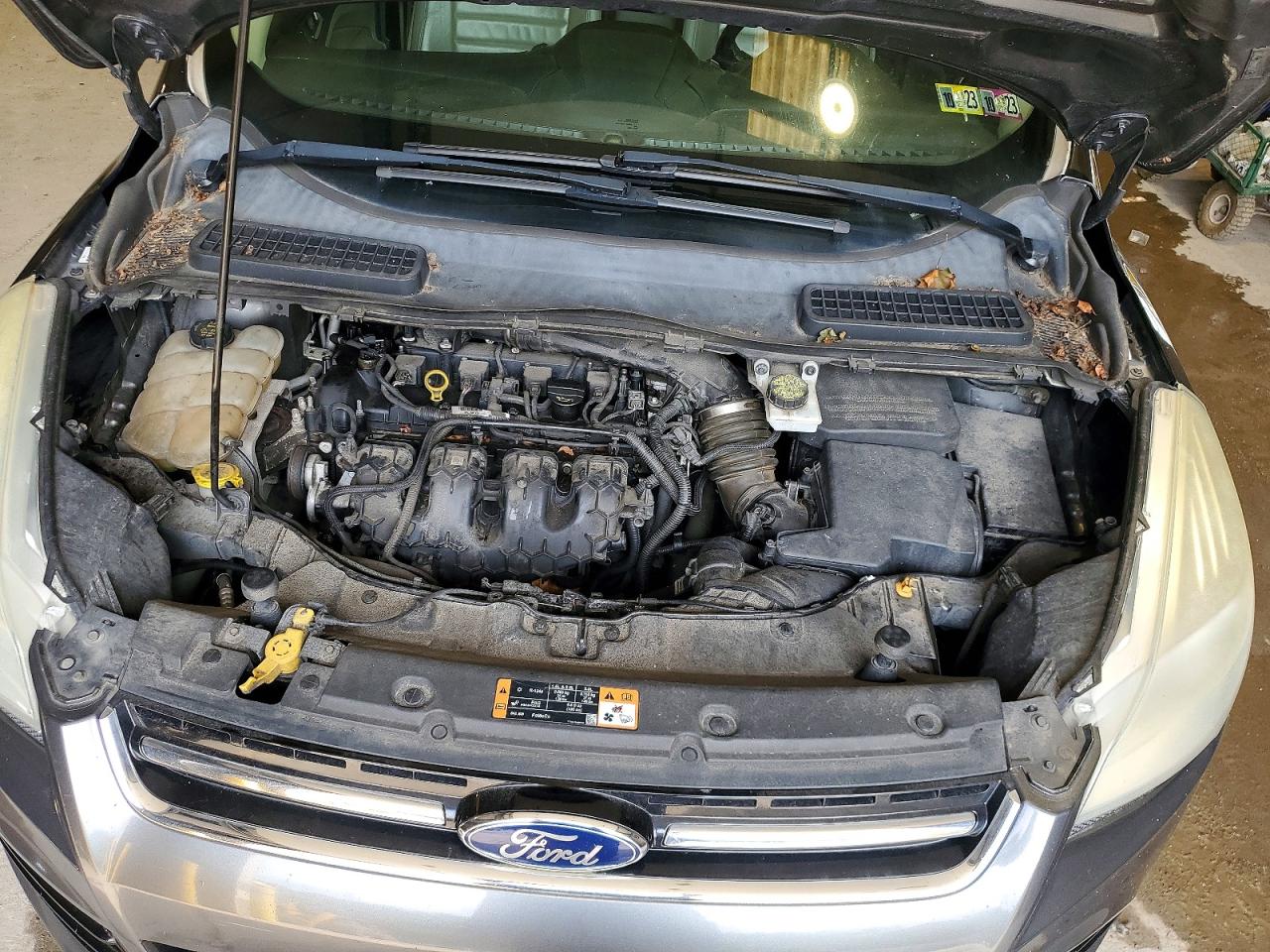 2015 Ford Escape Titanium Gray vin: 1FMCU9J97FUB19339