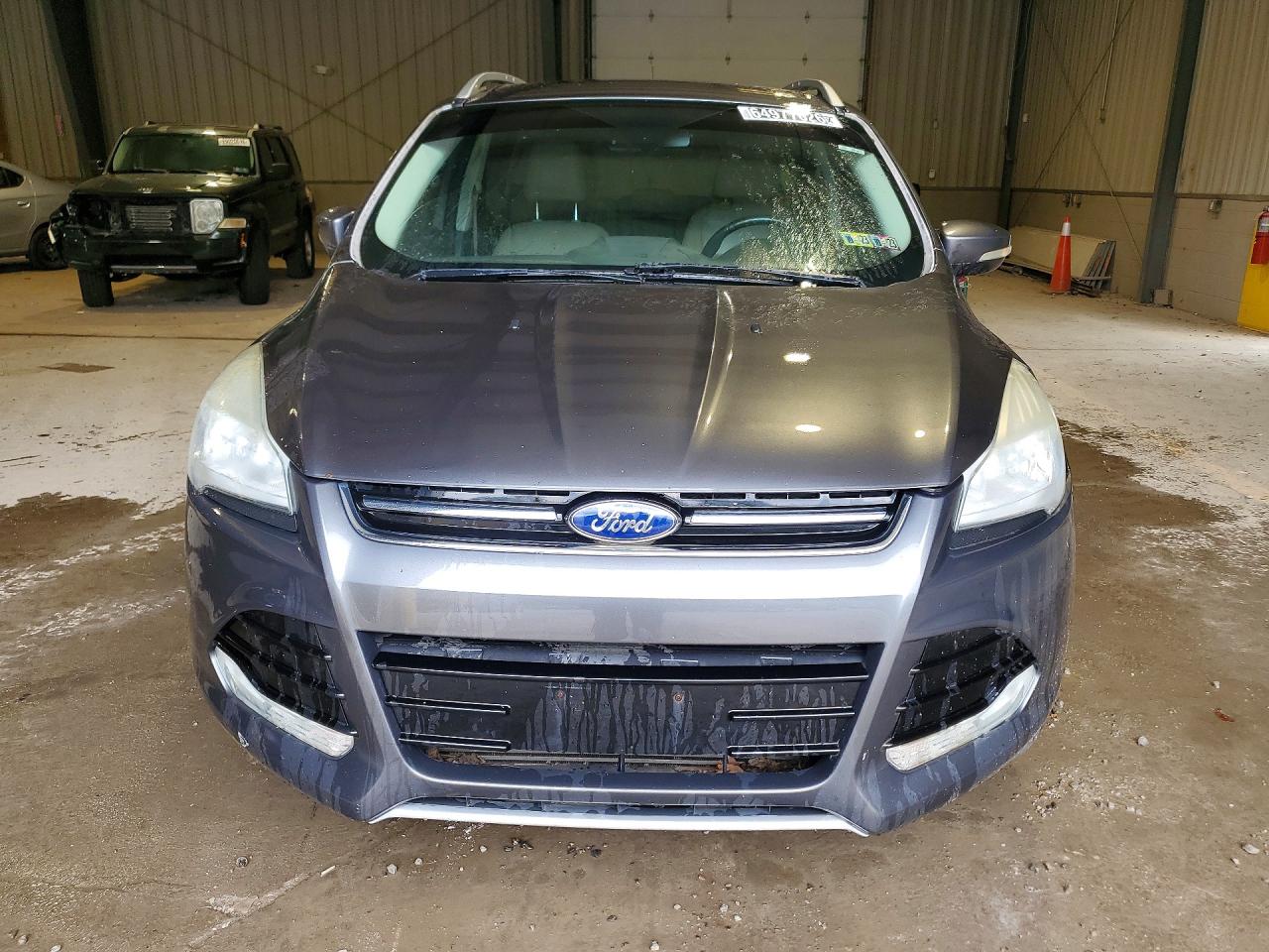 2015 Ford Escape Titanium Gray vin: 1FMCU9J97FUB19339