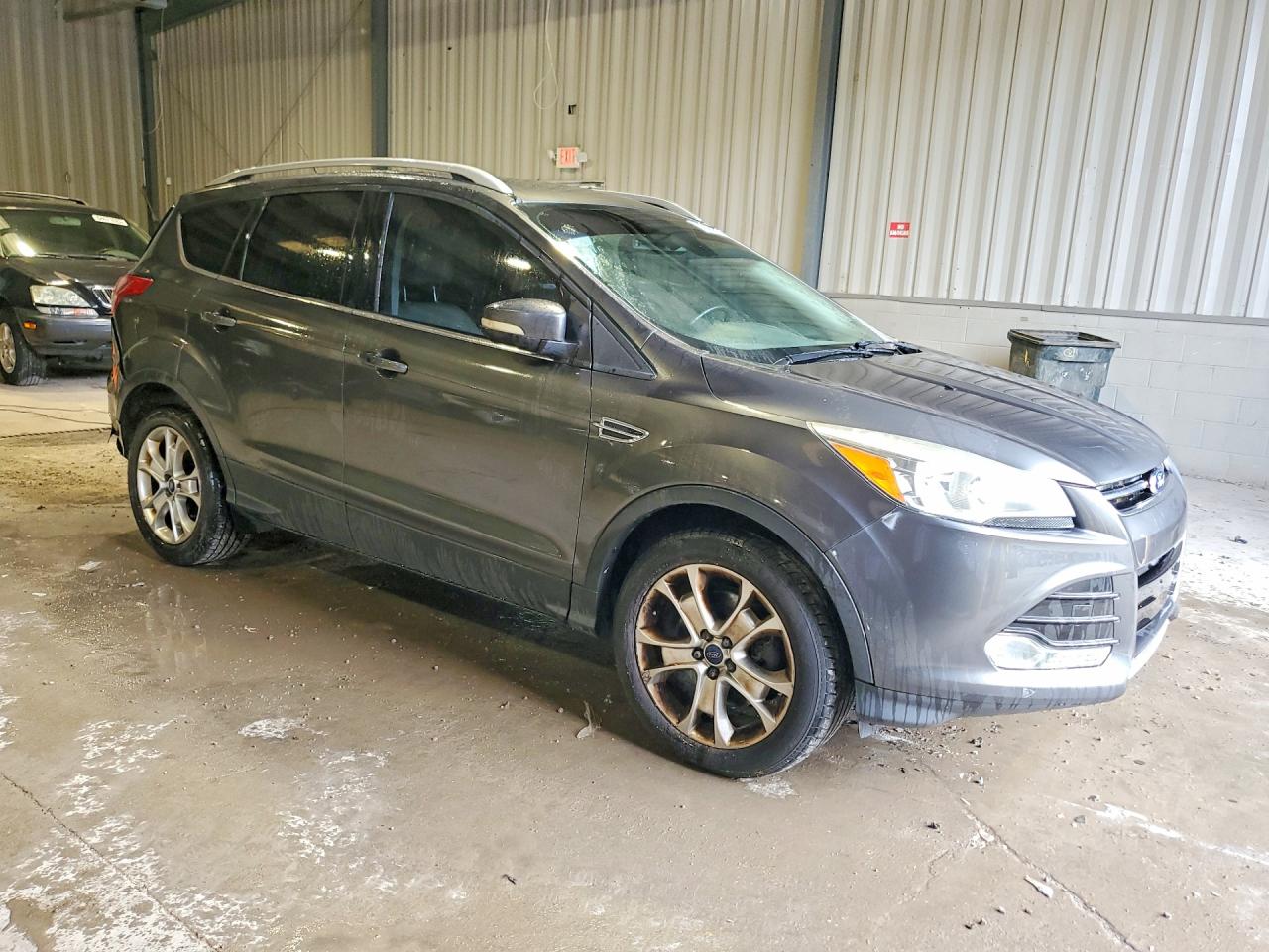 2015 Ford Escape Titanium Gray vin: 1FMCU9J97FUB19339