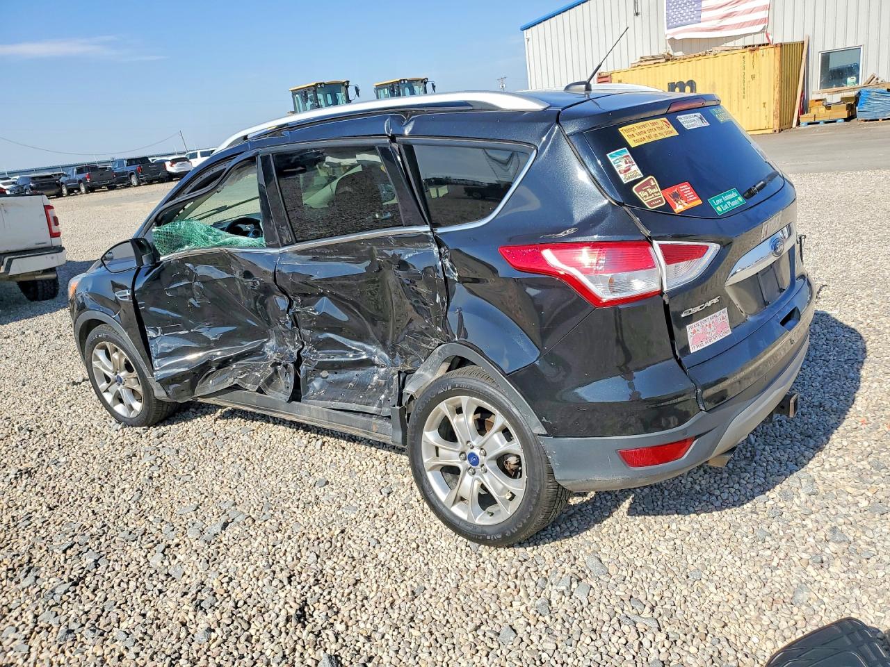 2015 Ford Escape Titanium Black vin: 1FMCU9J97FUB22600