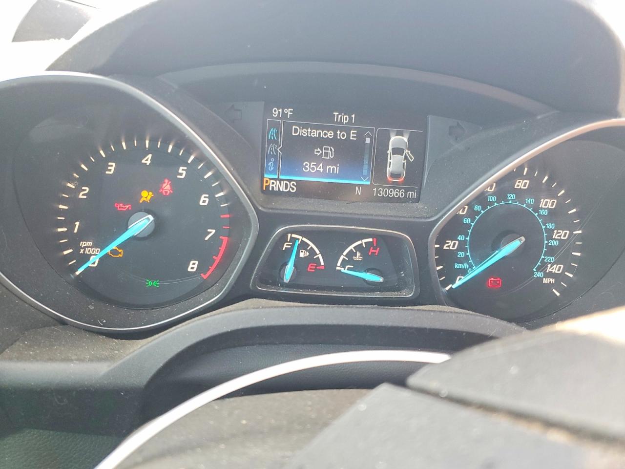 2015 Ford Escape Titanium Black vin: 1FMCU9J97FUB22600
