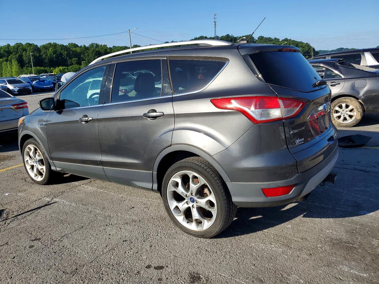 2015 Ford Escape Titanium Gray vin: 1FMCU9J97FUB37713