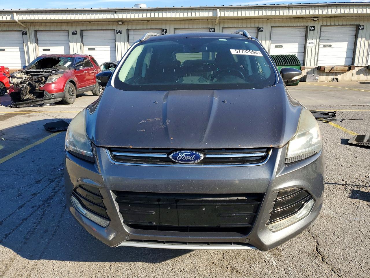2015 Ford Escape Titanium Gray vin: 1FMCU9J97FUB37713