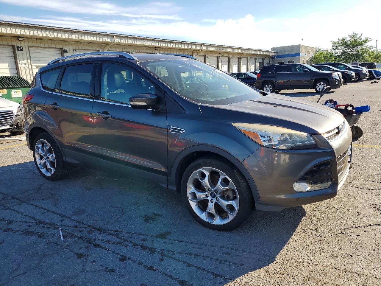 2015 Ford Escape Titanium Gray vin: 1FMCU9J97FUB37713