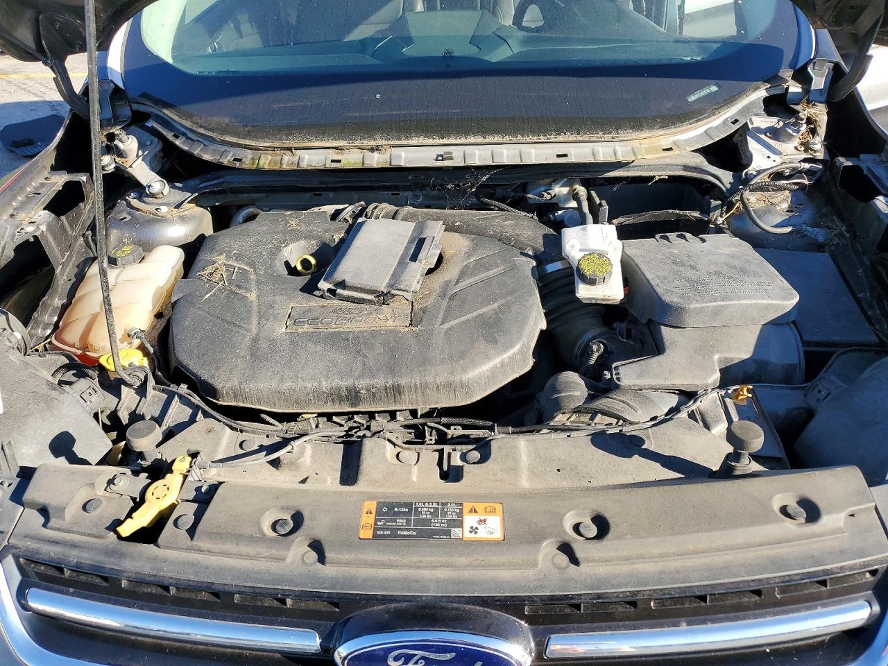 2015 Ford Escape Titanium Gray vin: 1FMCU9J97FUB37713