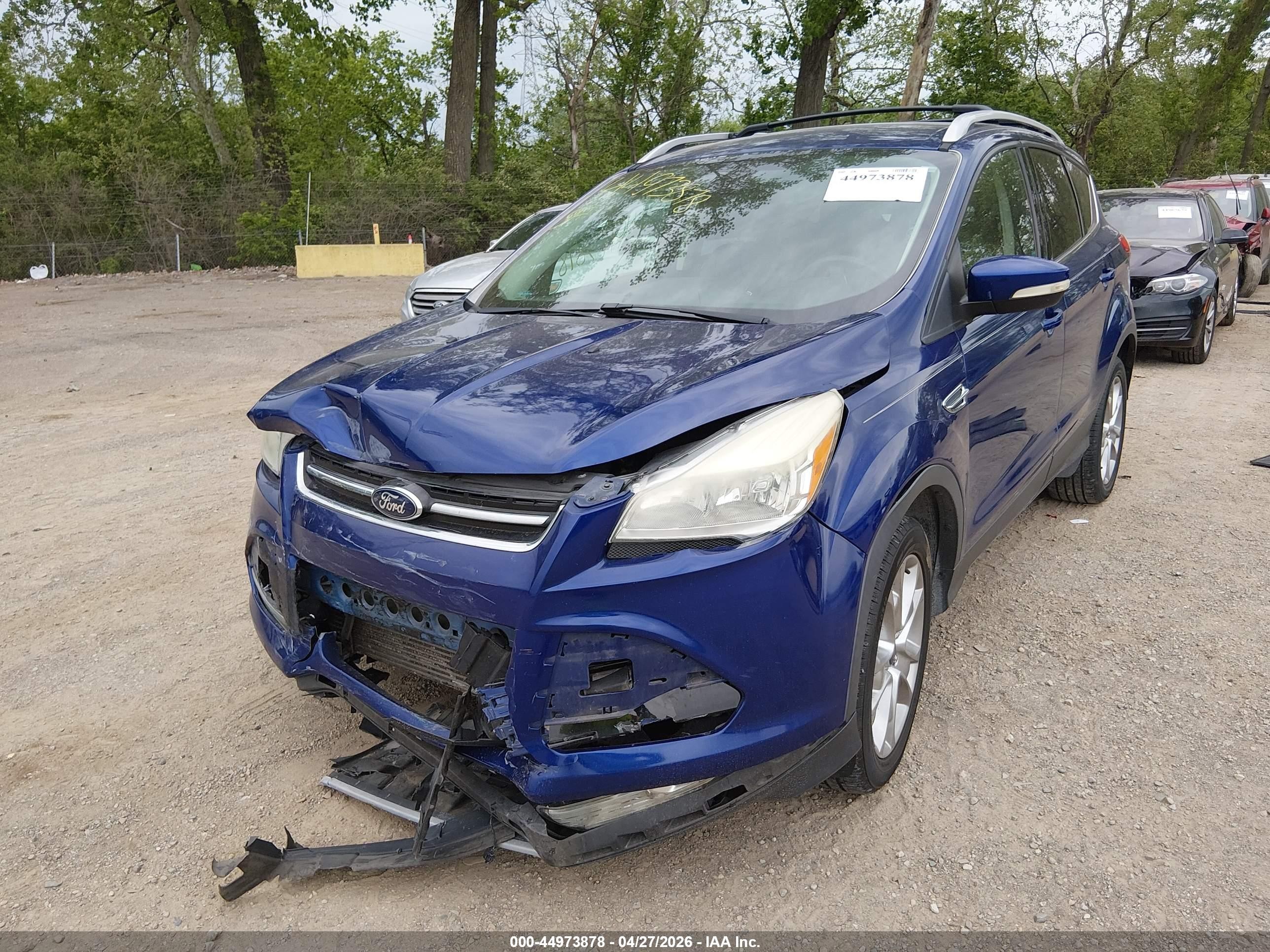 2015 Ford Escape Titanium Blue vin: 1FMCU9J97FUB46783
