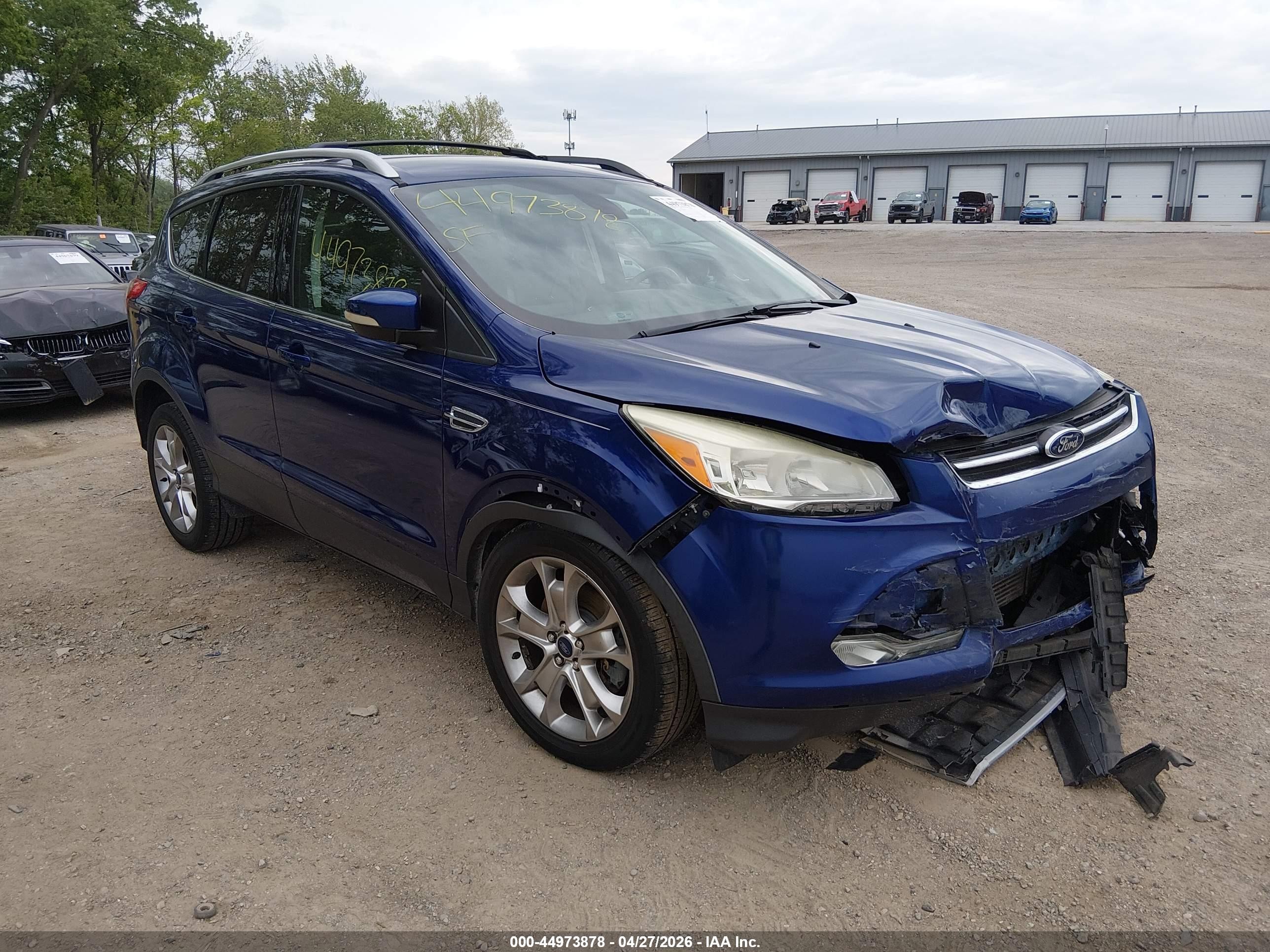 2015 Ford Escape Titanium Blue vin: 1FMCU9J97FUB46783