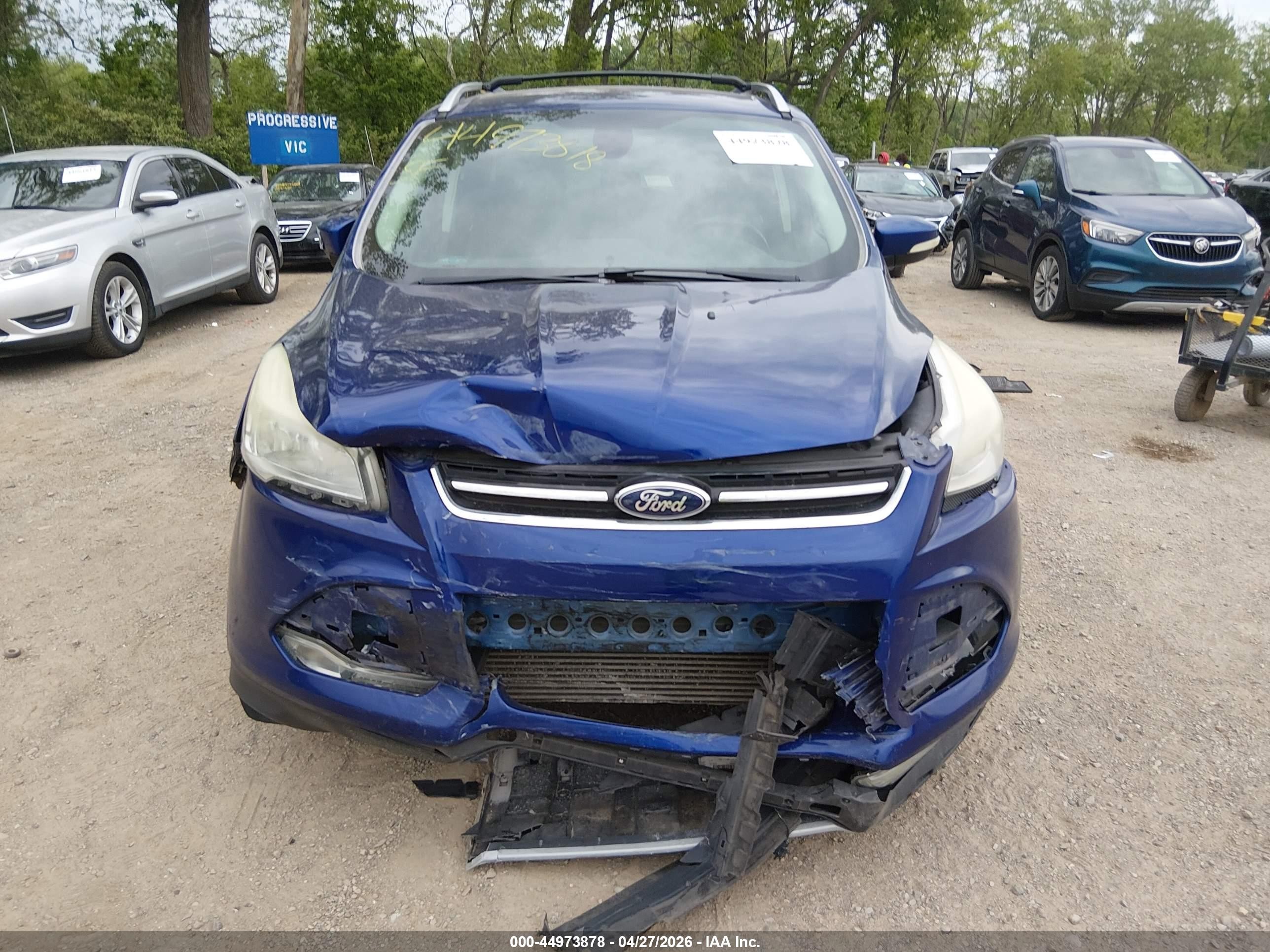 2015 Ford Escape Titanium Blue vin: 1FMCU9J97FUB46783
