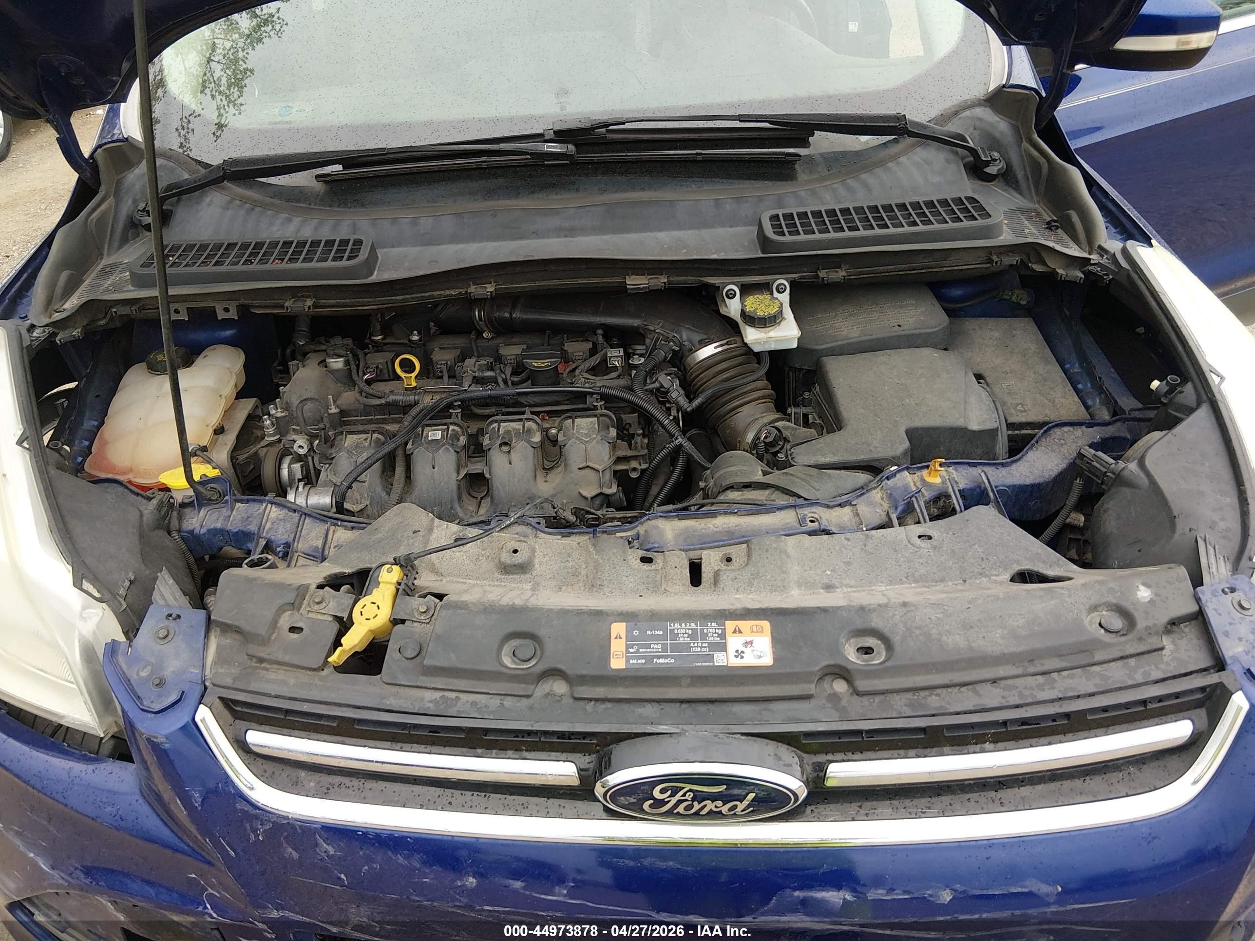 2015 Ford Escape Titanium Blue vin: 1FMCU9J97FUB46783