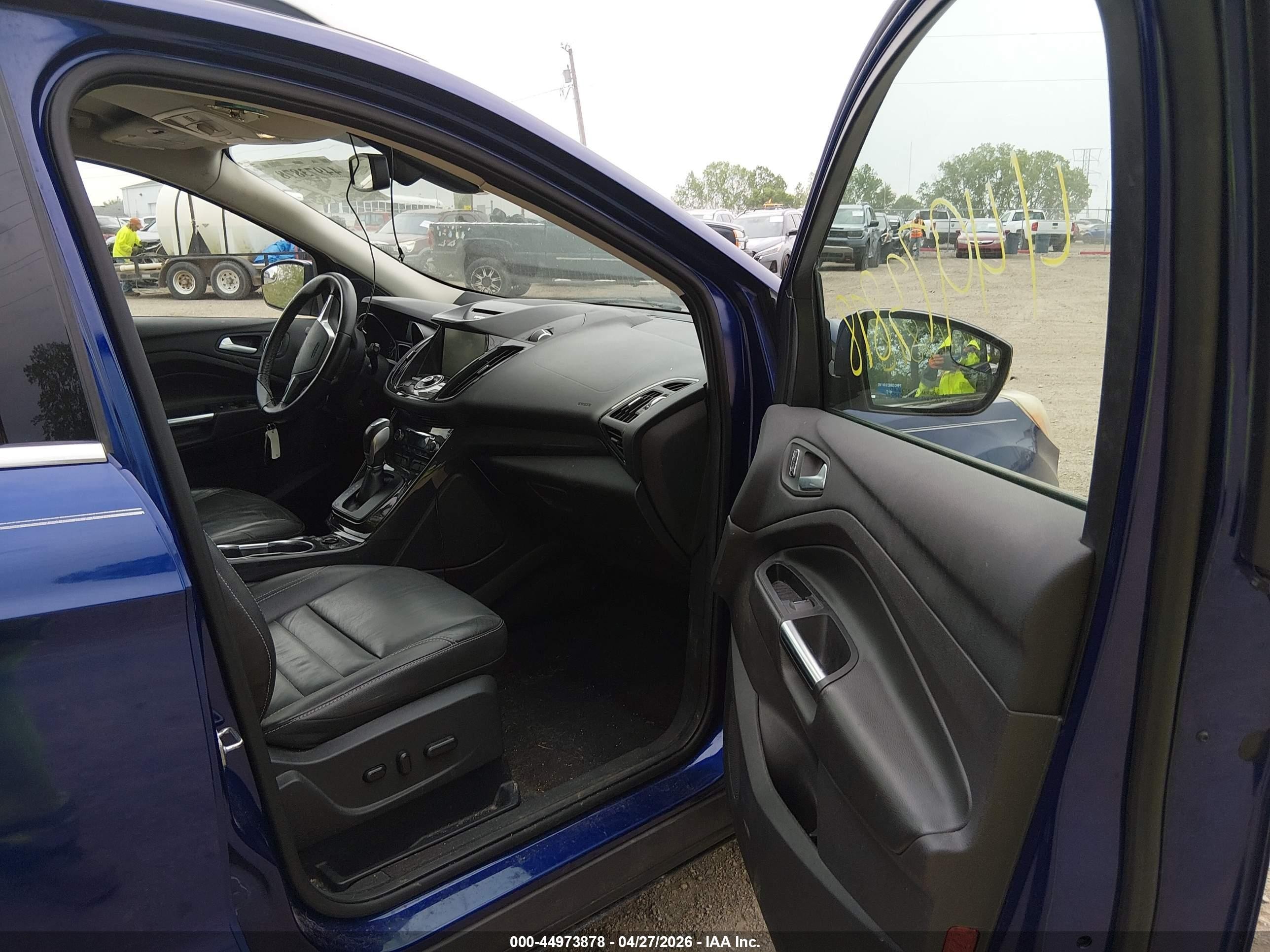 2015 Ford Escape Titanium Blue vin: 1FMCU9J97FUB46783