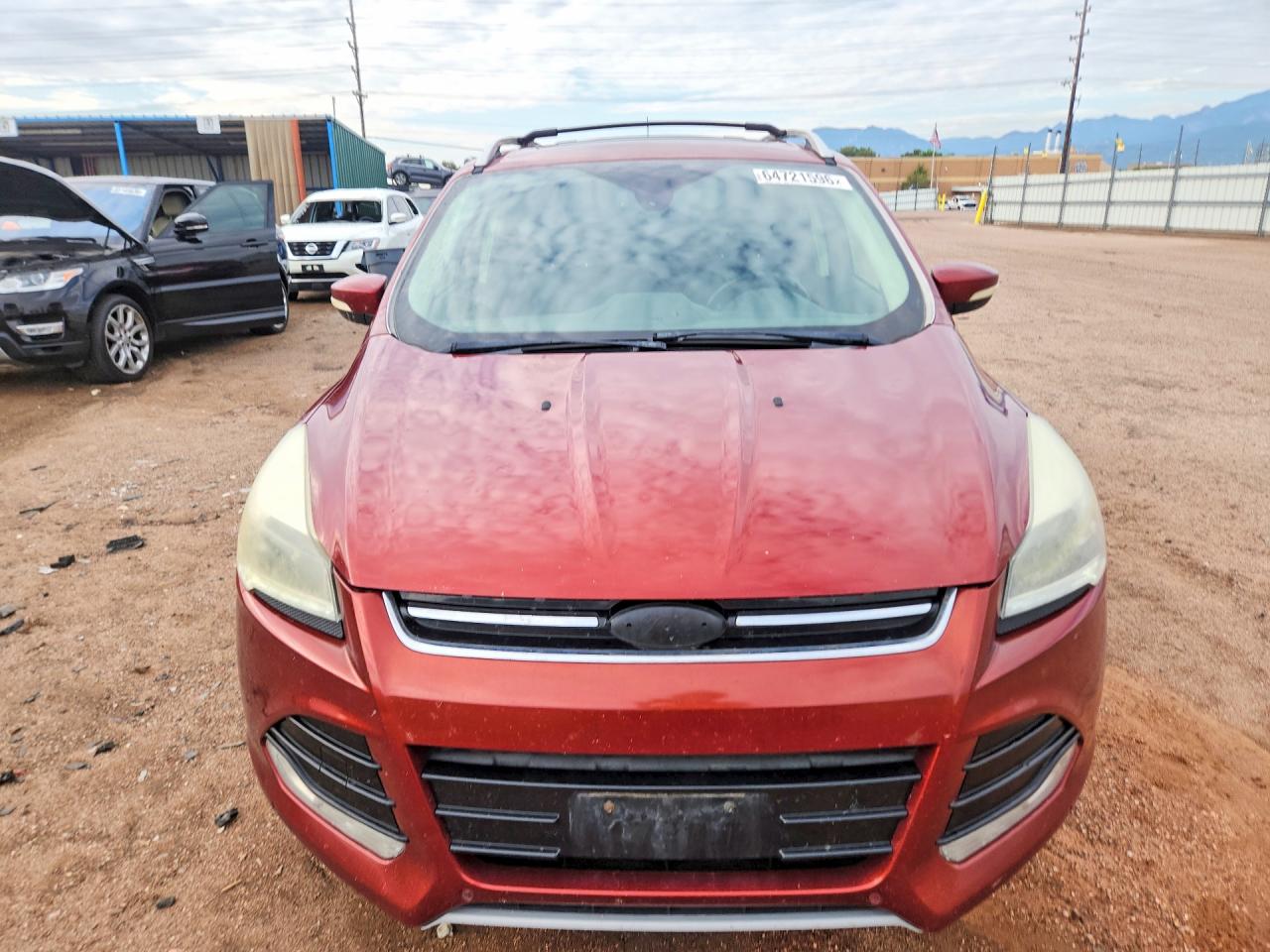 2015 Ford Escape Titanium Orange vin: 1FMCU9J97FUB81095