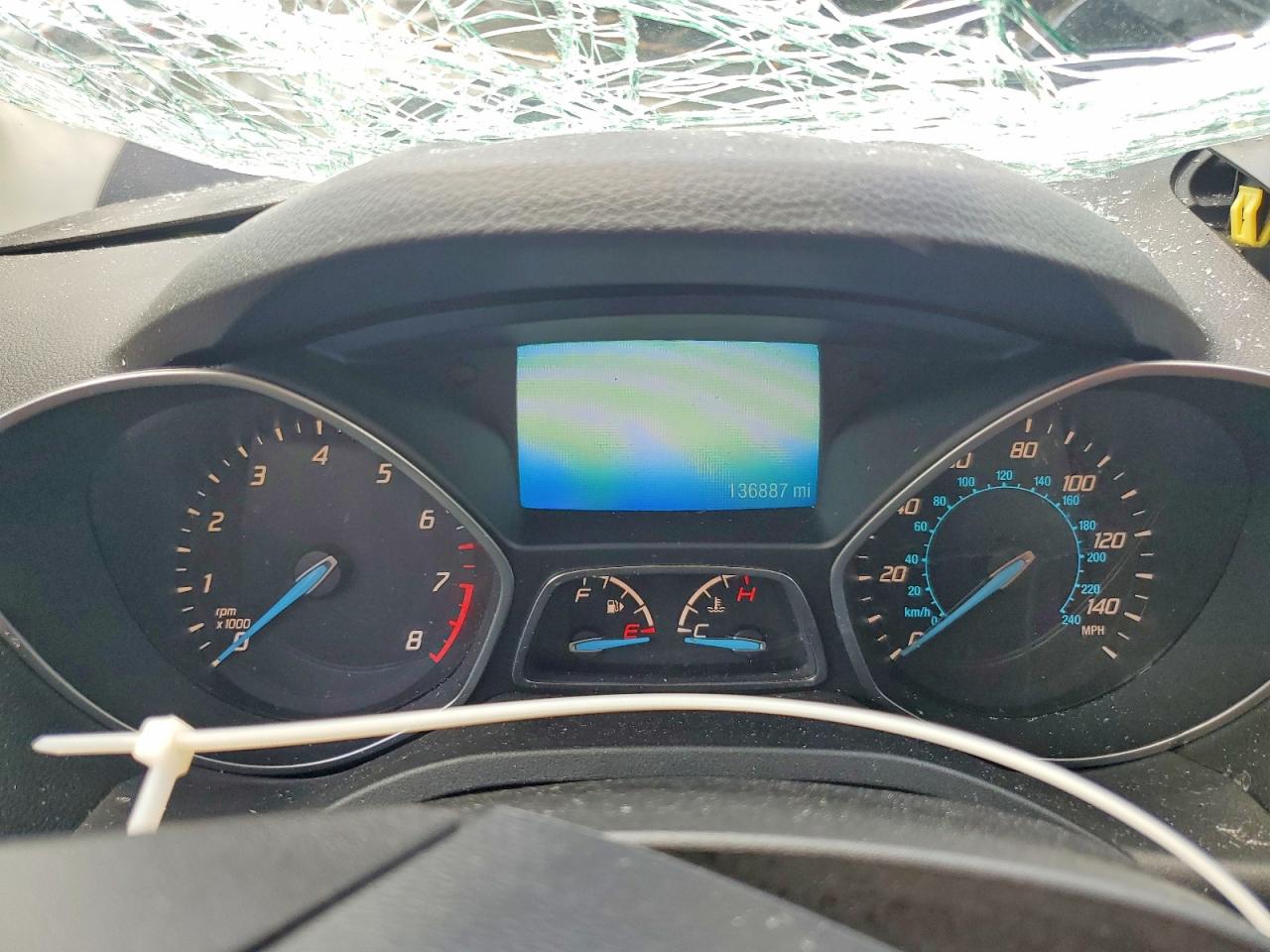 2015 Ford Escape Titanium Черный vin: 1FMCU9J97FUB97944