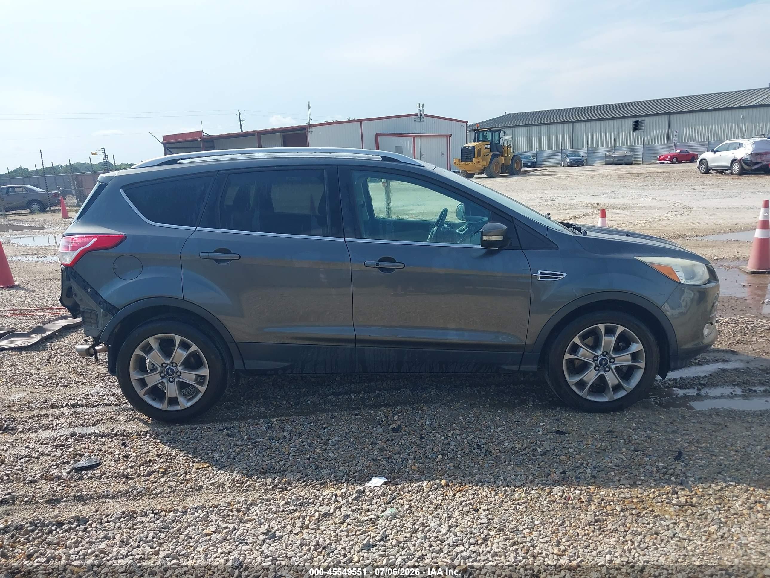 2015 Ford Escape Titanium Серый vin: 1FMCU9J97FUC29291
