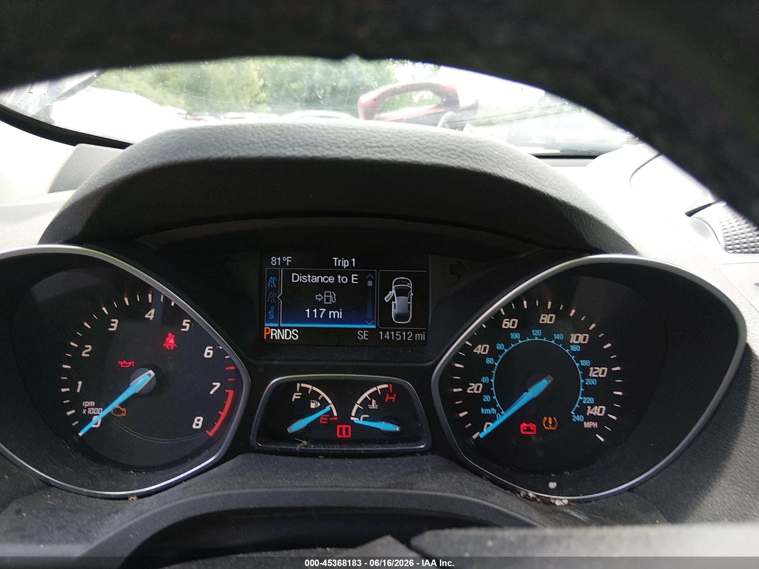 2015 Ford Escape Titanium Gray vin: 1FMCU9J97FUC41621