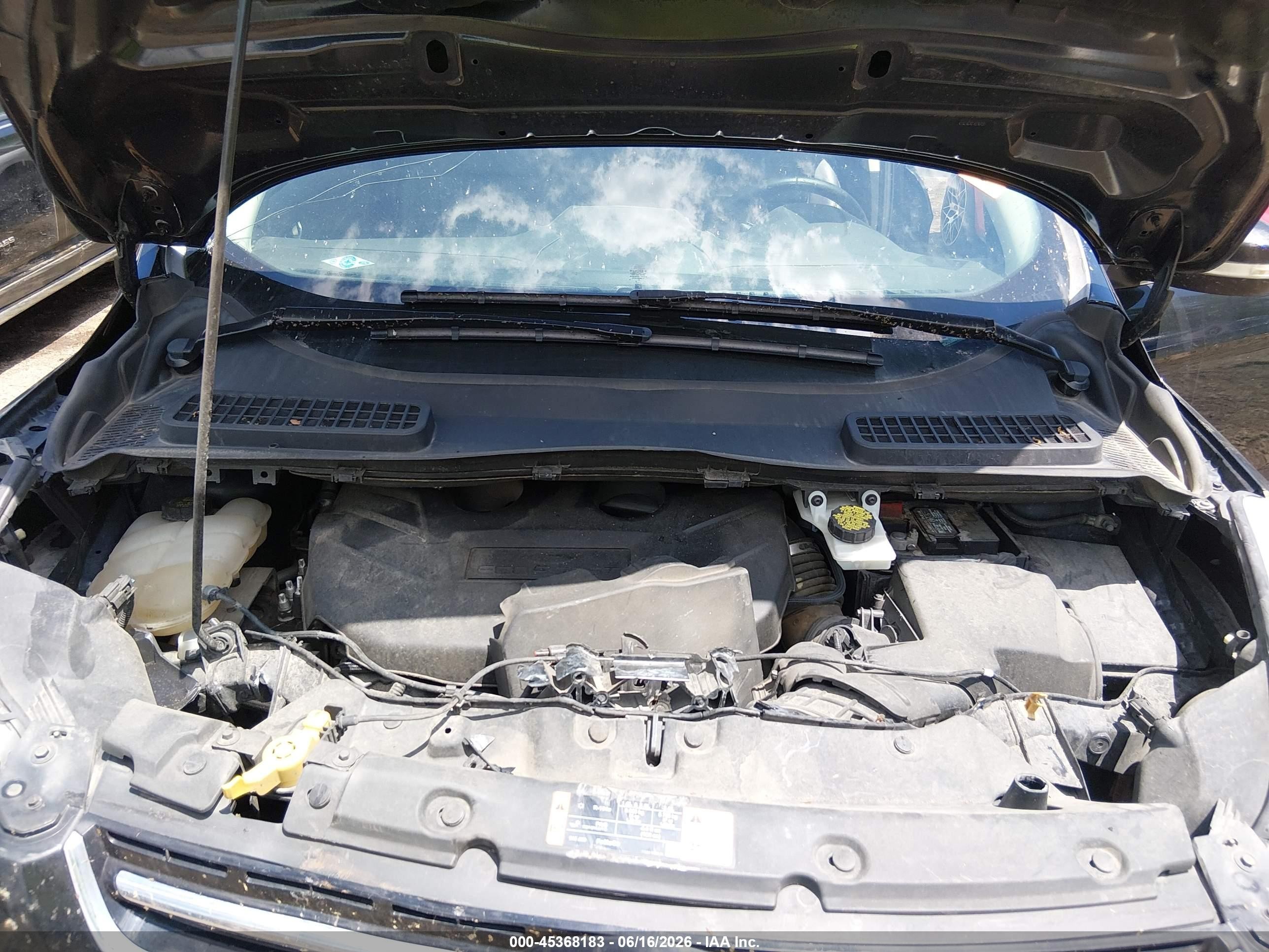 2015 Ford Escape Titanium Gray vin: 1FMCU9J97FUC41621