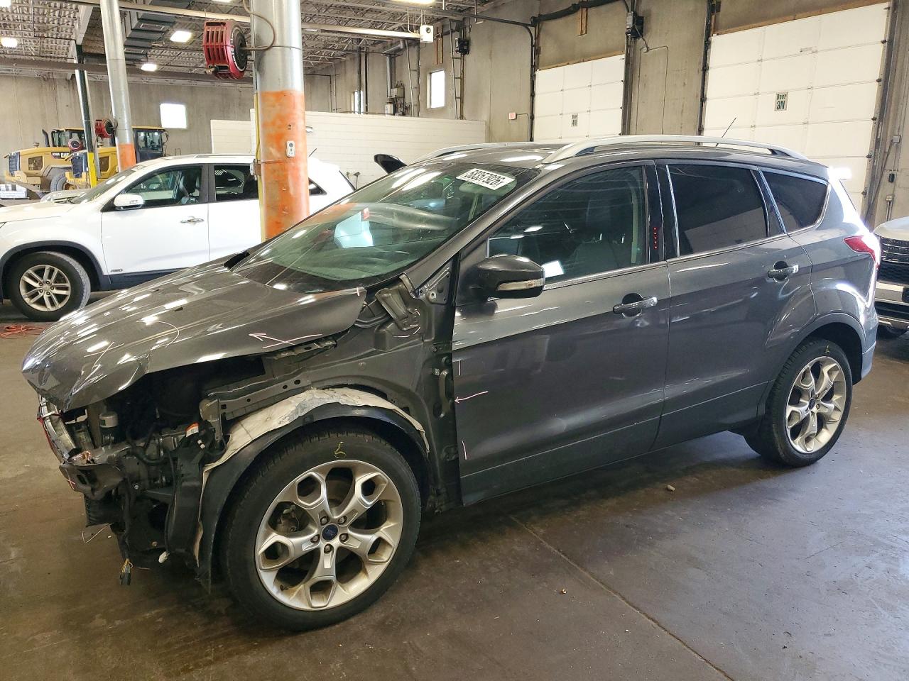 2015 Ford Escape Titanium Gray vin: 1FMCU9J97FUC79589