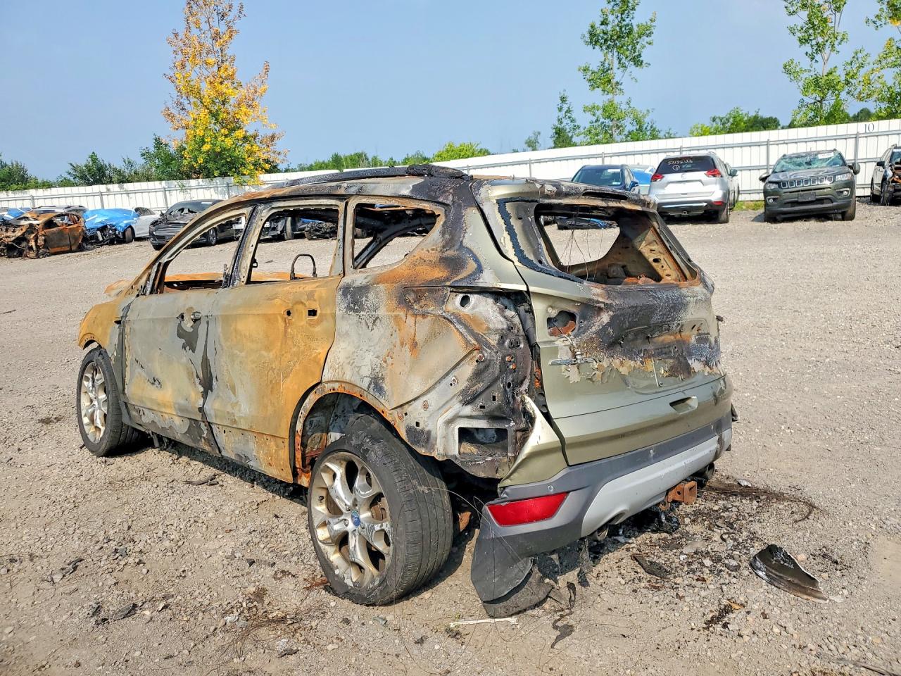 2013 Ford Escape Titanium Burn vin: 1FMCU9J98DUB21792