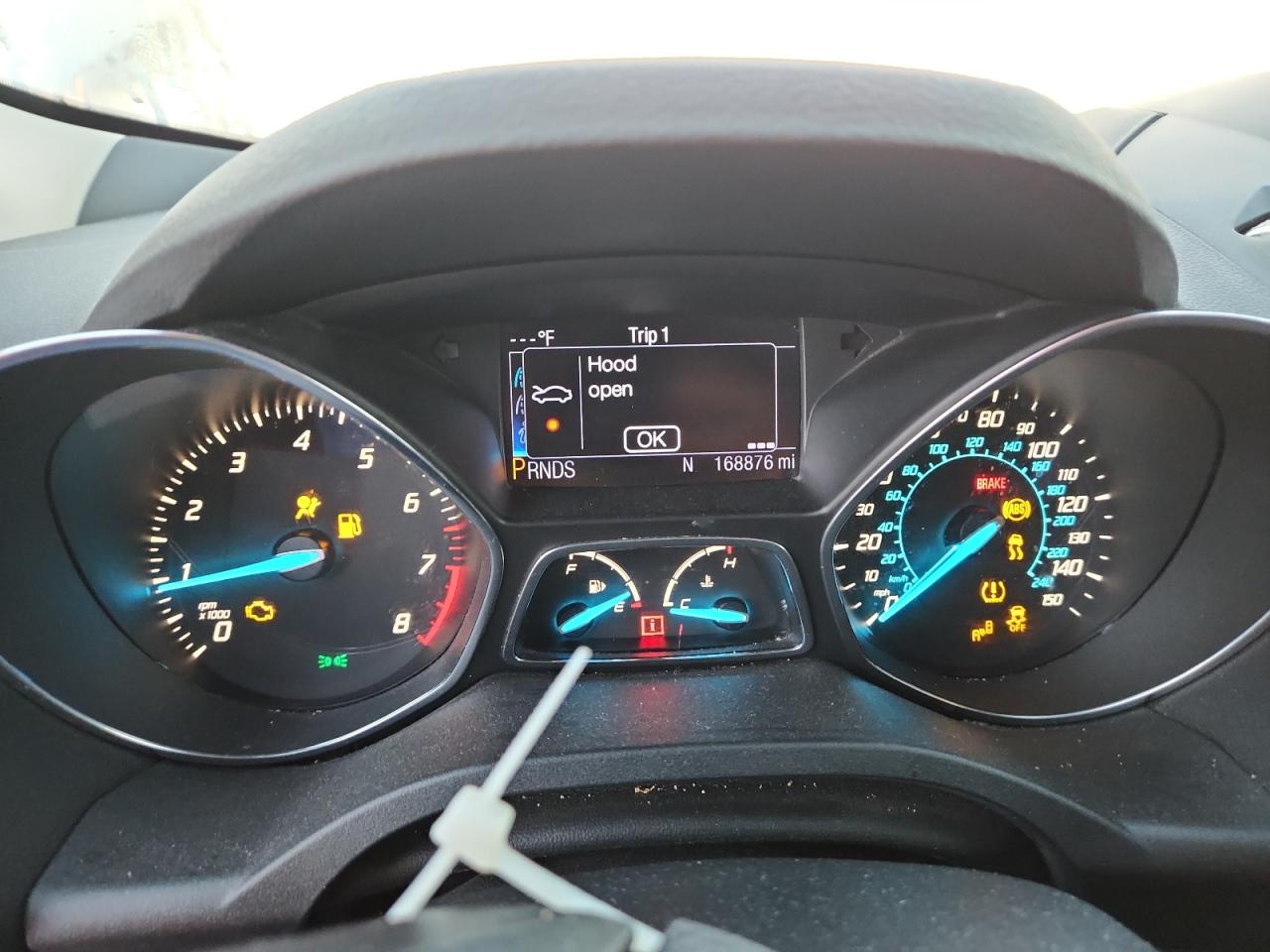2013 Ford Escape Titanium White vin: 1FMCU9J98DUB23283