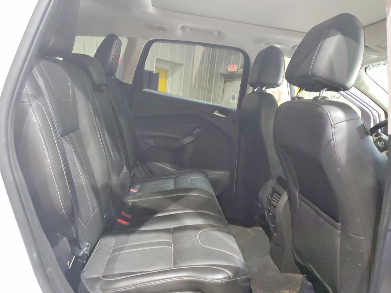 2013 Ford Escape Titanium Белый vin: 1FMCU9J98DUB58843