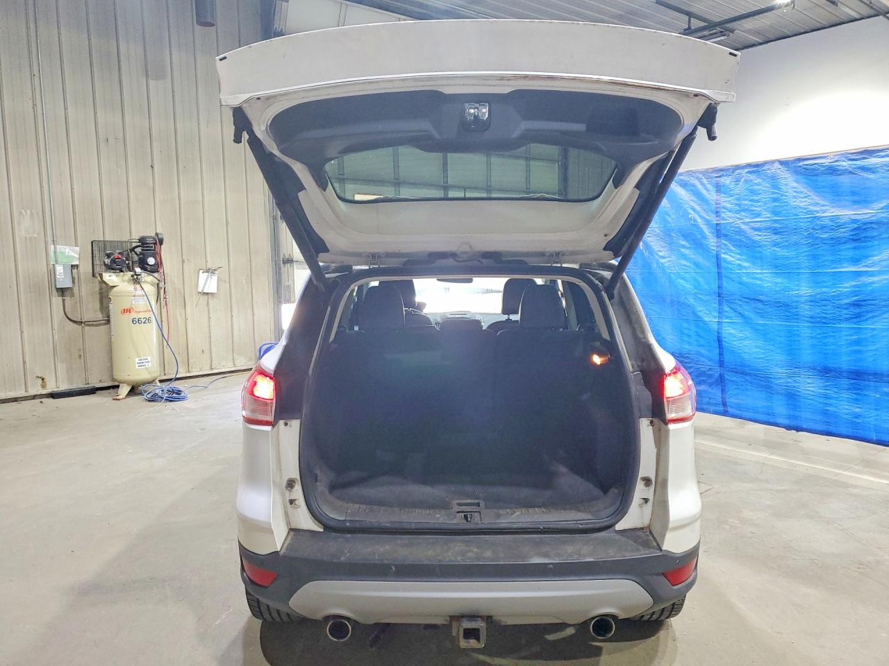 2013 Ford Escape Titanium Белый vin: 1FMCU9J98DUB58843