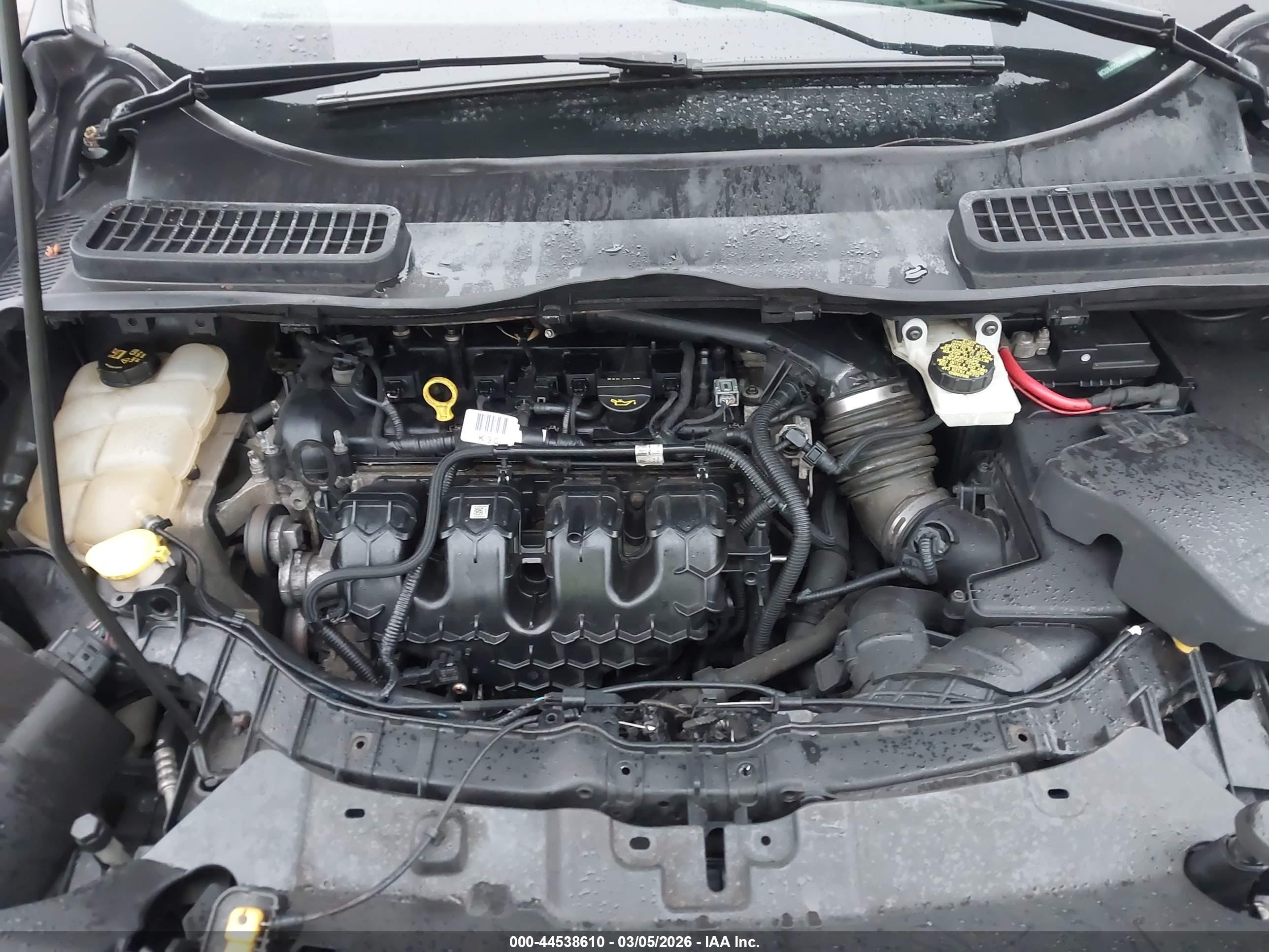 2014 Ford Escape Titanium Черный vin: 1FMCU9J98EUA49591