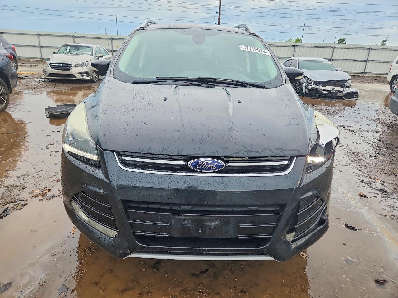 2014 Ford Escape Titanium Black vin: 1FMCU9J98EUA90688