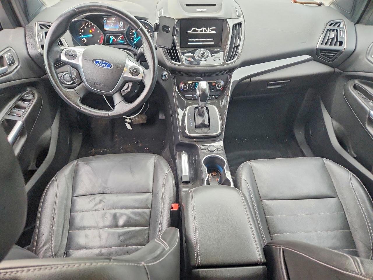 2014 Ford Escape Titanium Black vin: 1FMCU9J98EUA90688