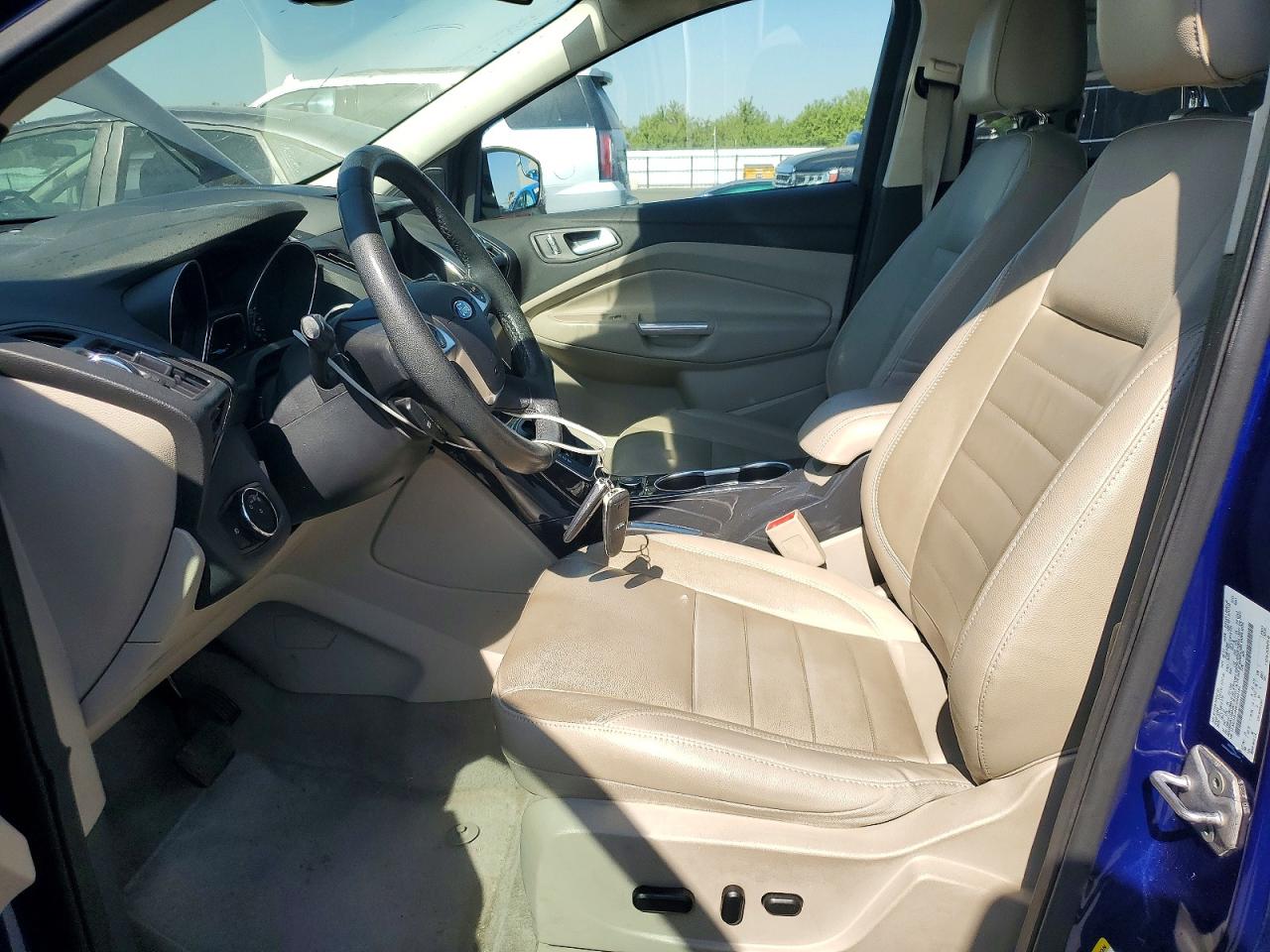 2014 Ford Escape Titanium Blue vin: 1FMCU9J98EUB09191