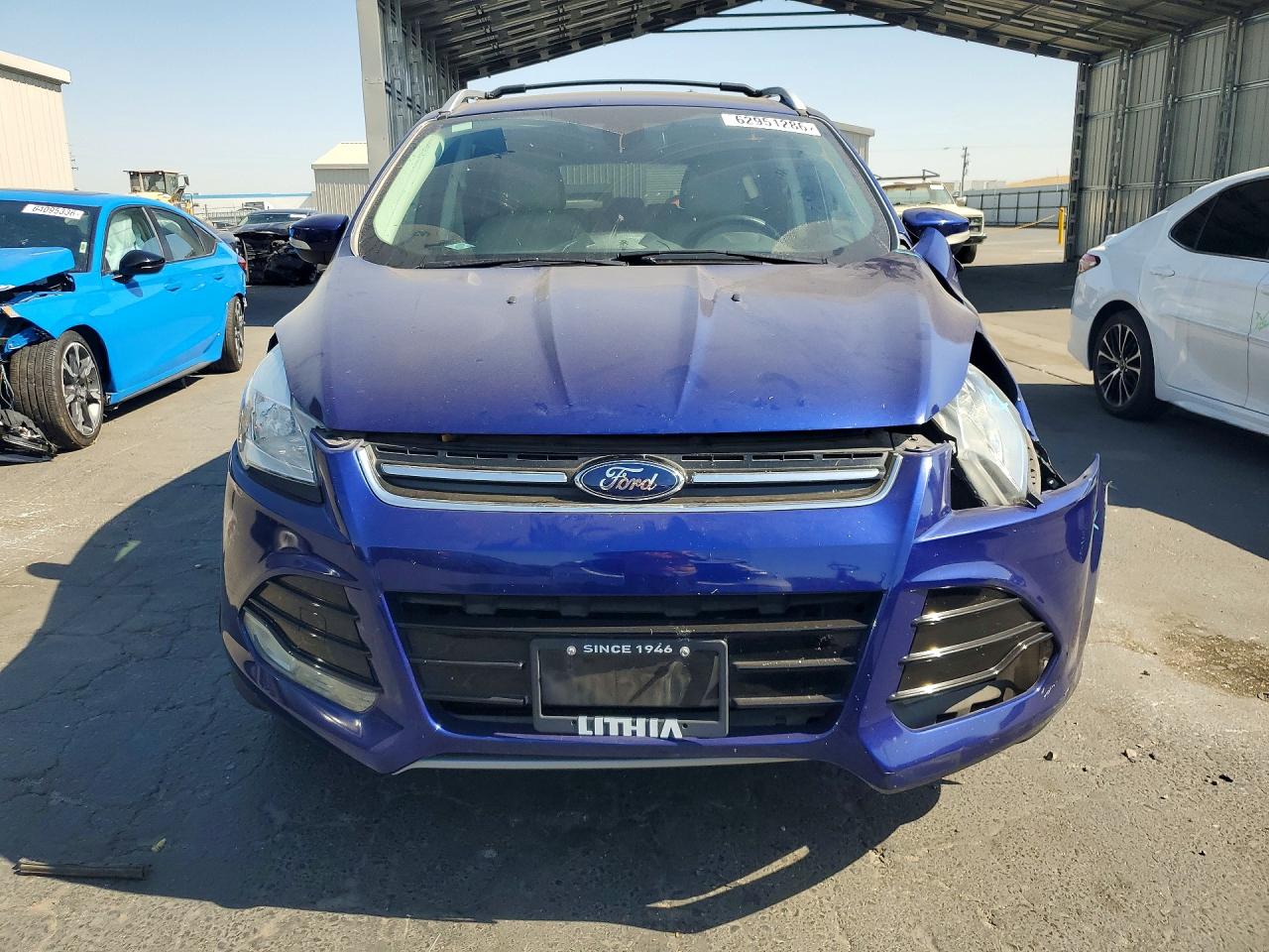 2014 Ford Escape Titanium Blue vin: 1FMCU9J98EUB09191