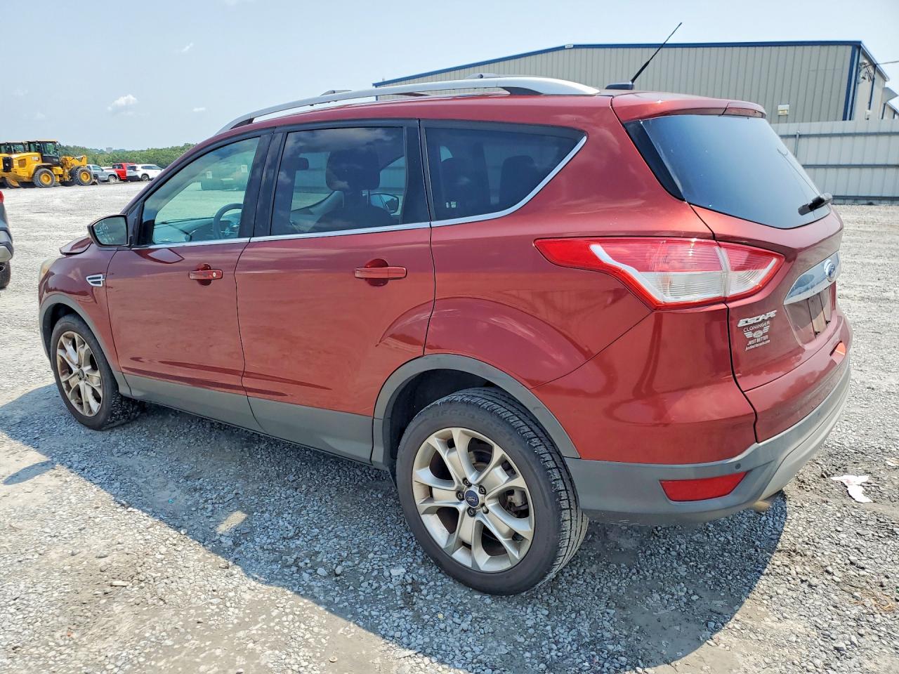 2014 Ford Escape Titanium Orange vin: 1FMCU9J98EUB53191